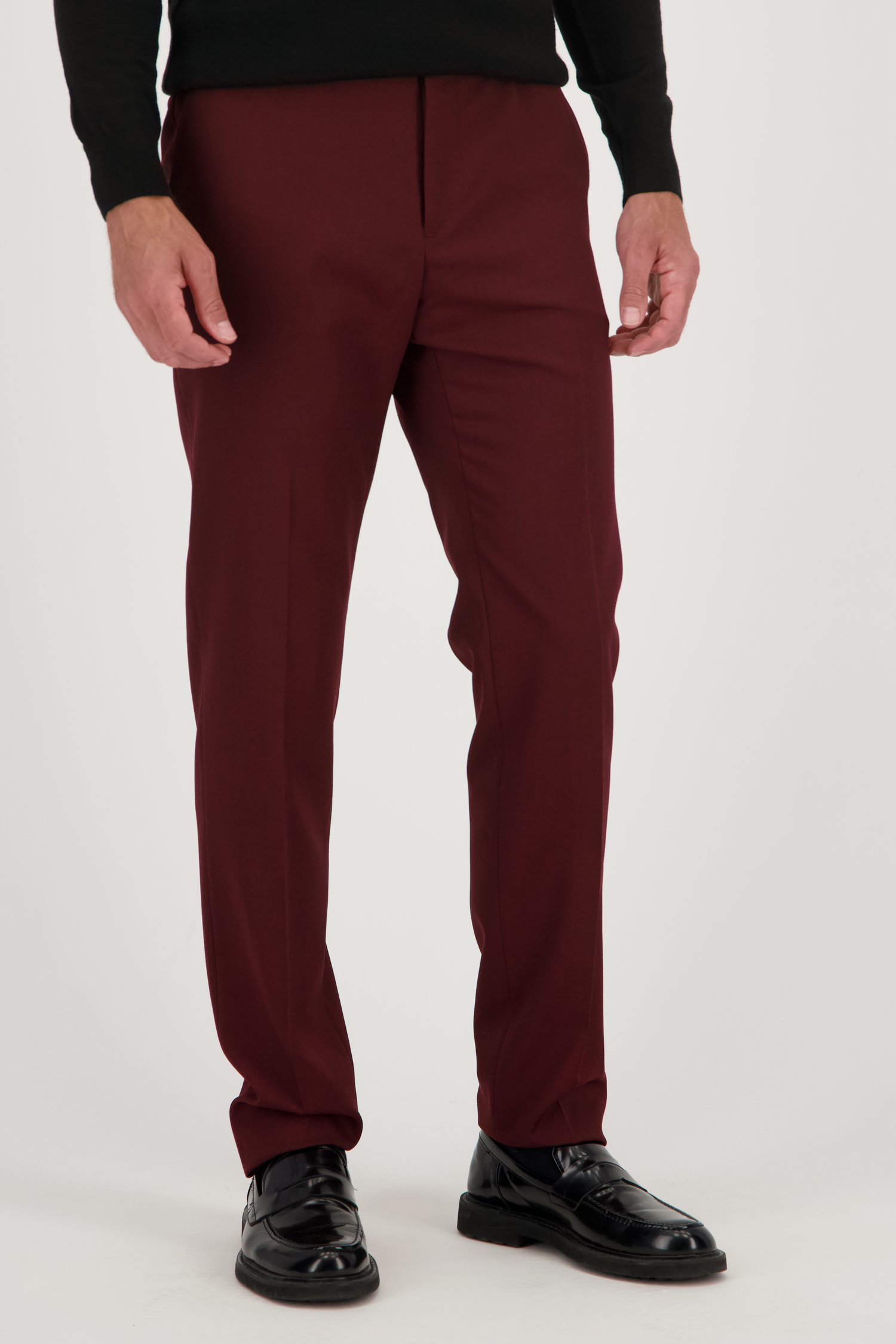 Pantalon costume bordeaux sale