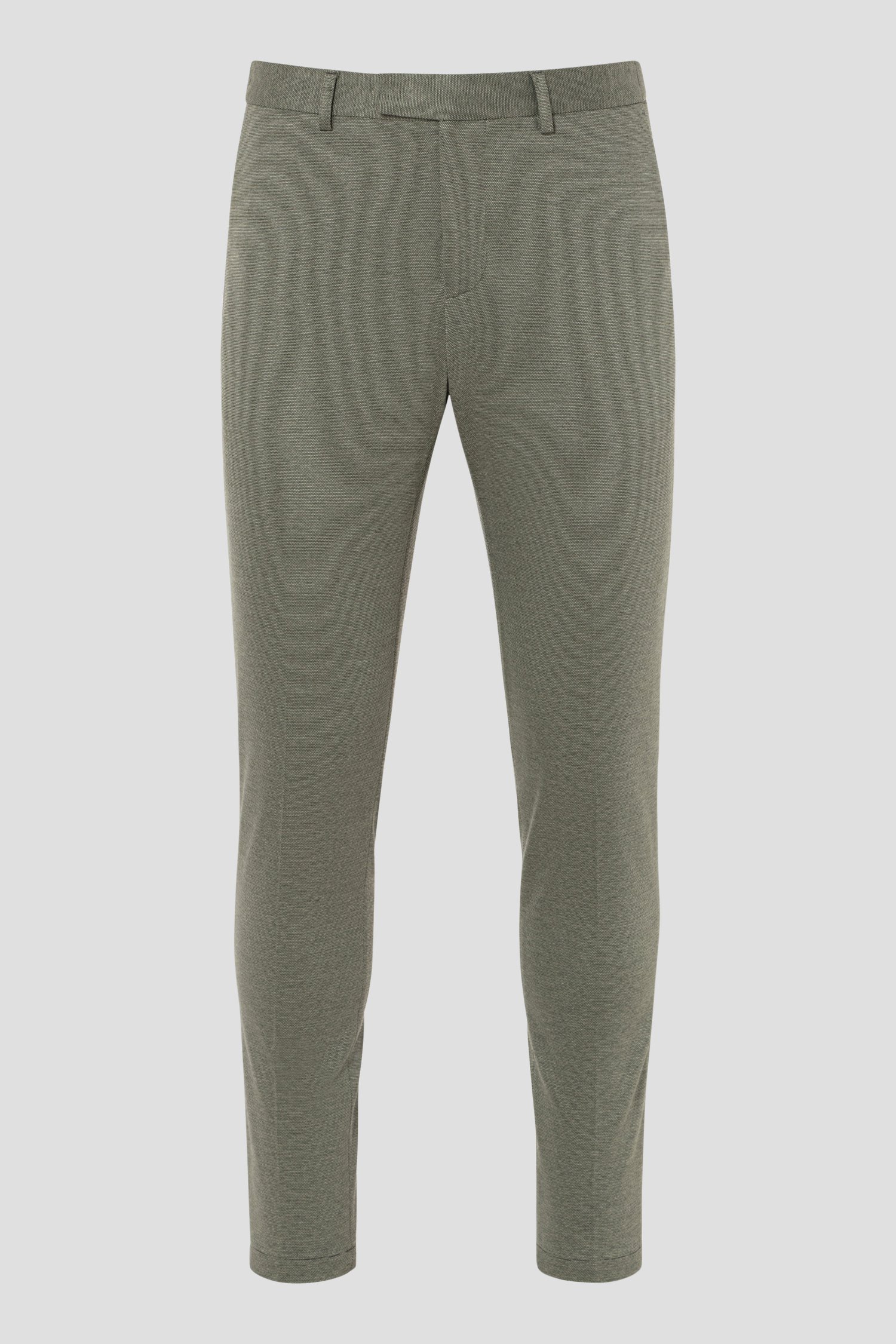 Photo produit 1 de Pantalon de costume vert chiné de Benvenuto pour Hommes