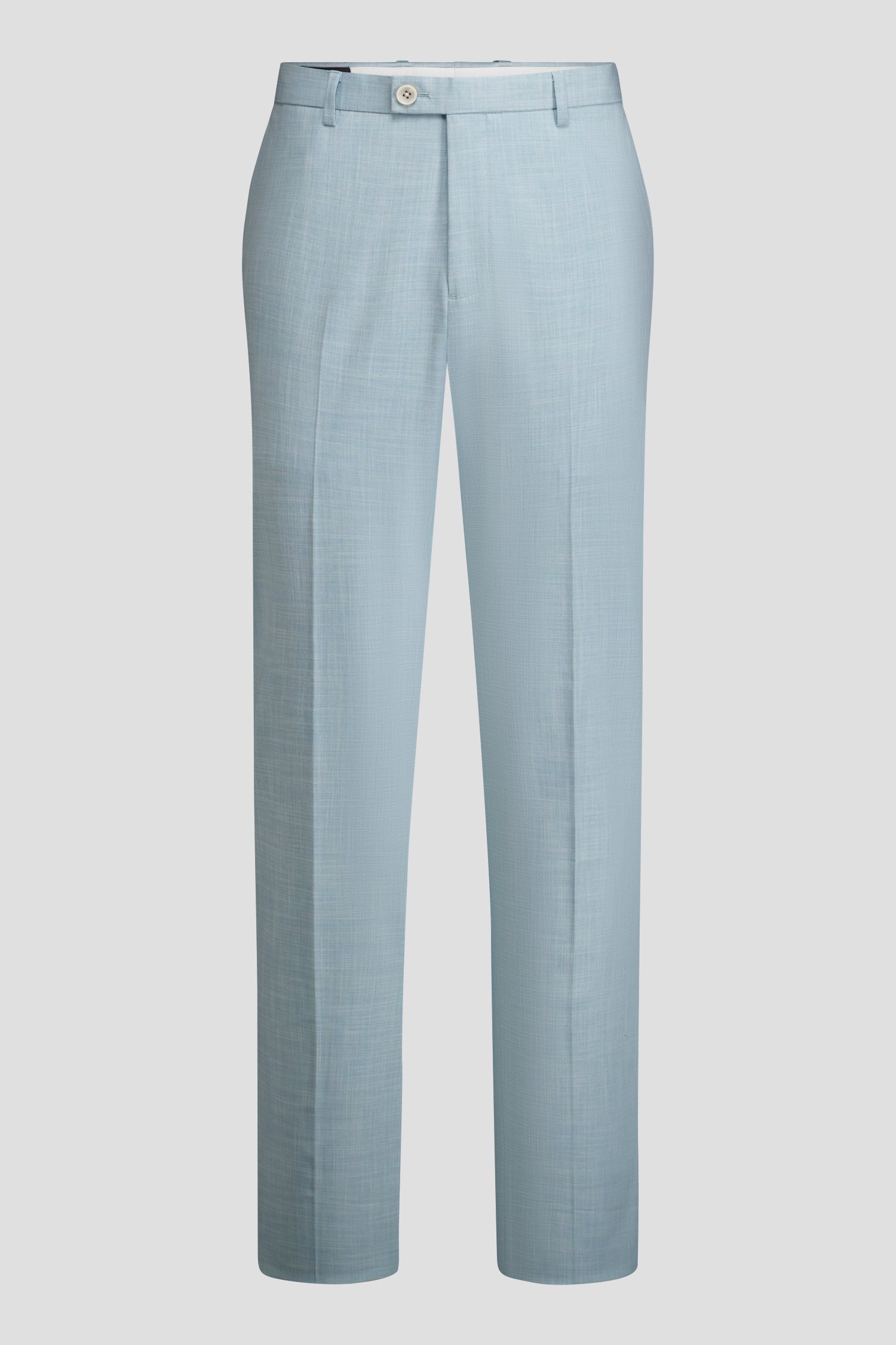 Photo produit 1 de Pantalon de costume vert clair – Regular fit de Dansaert Black pour Hommes