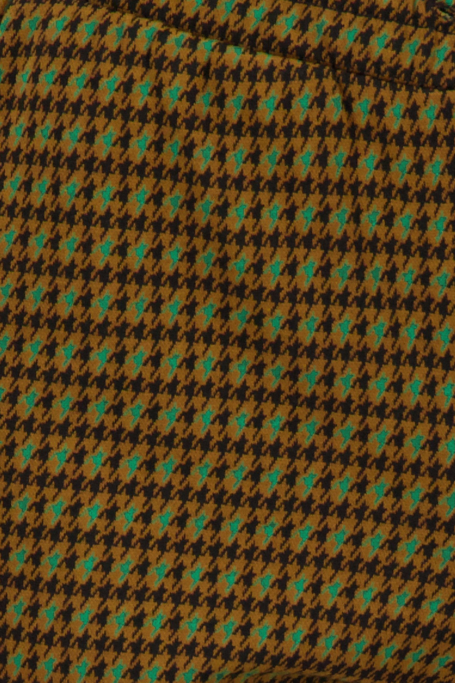 Pantalon de couleur ocre avec taille élastiquée de Geisha pour Femmes