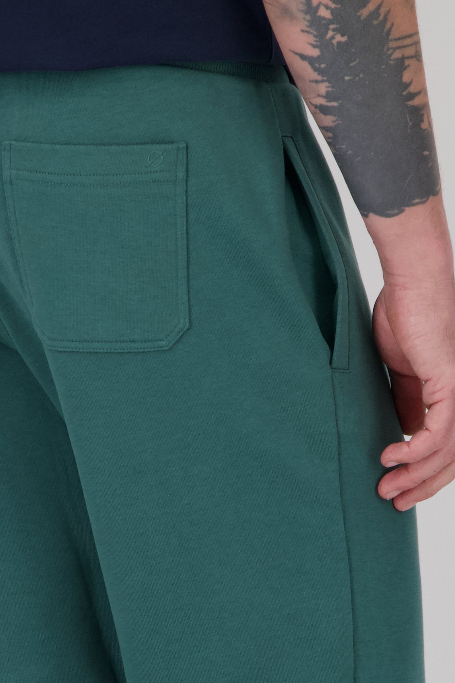 Pantalon de jogging vert foncé de Ravøtt pour Hommes