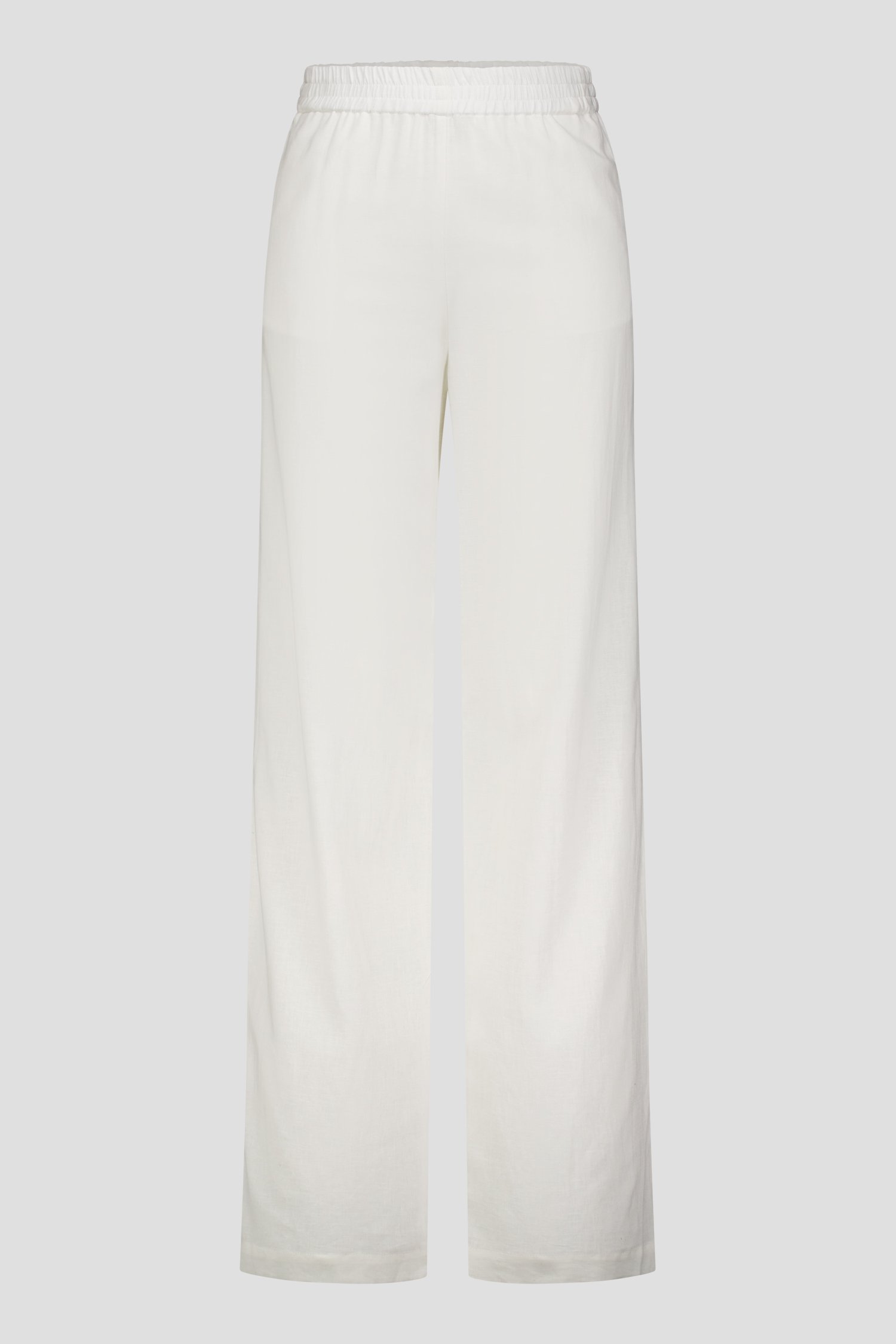 Photo produit 1 de Pantalon en lin écru de Liberty Island pour Femmes