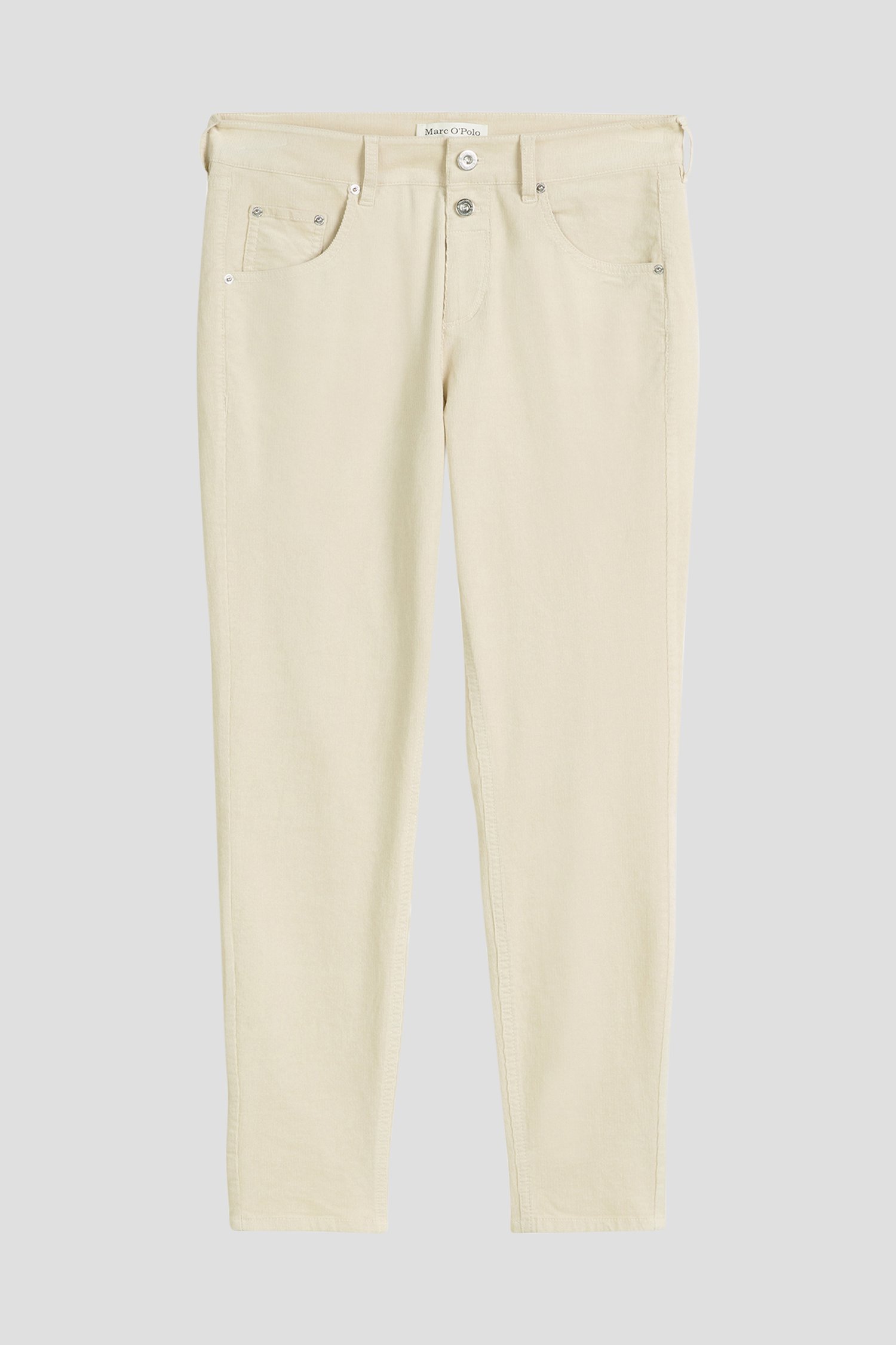 Photo produit 1 de Pantalon en velours beige – Boyfriend fit – 7/8 de Marc O'Polo pour Femmes