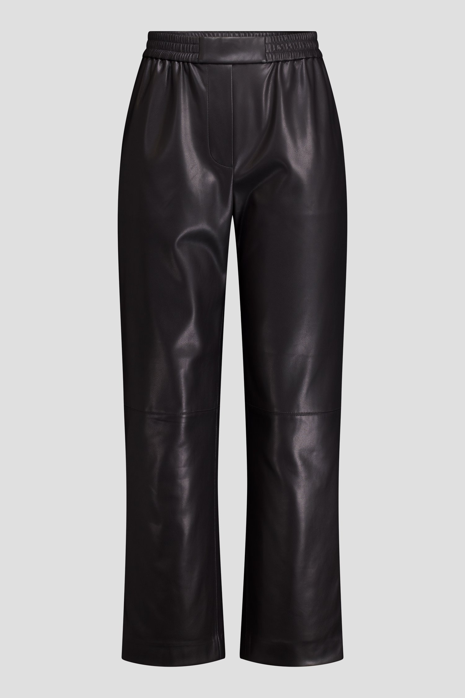 Photo produit 1 de Pantalon gris anthracite effet cuir de D'Auvry pour Femmes