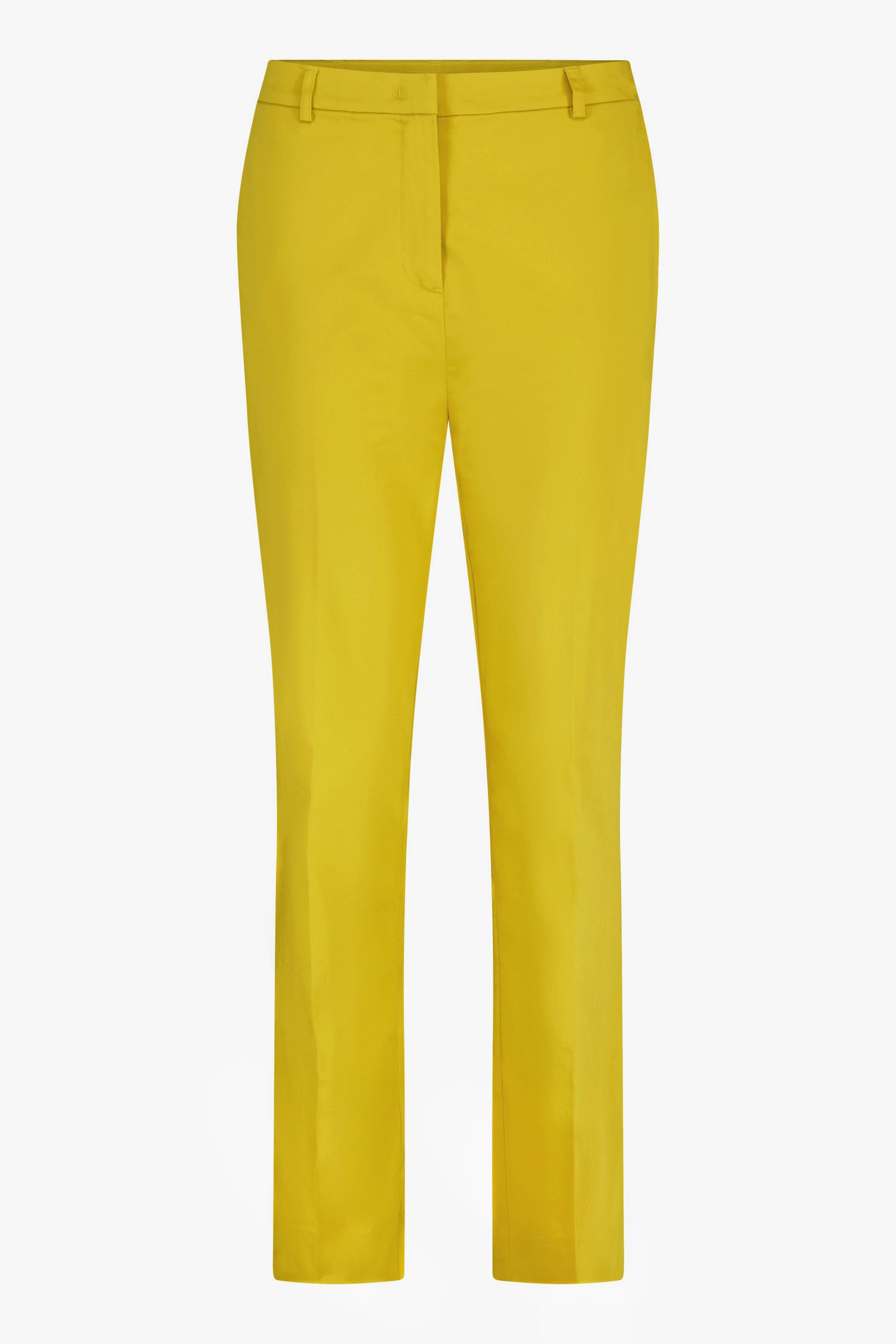 Pantalon habillé jaune  de D'Auvry pour Femmes
