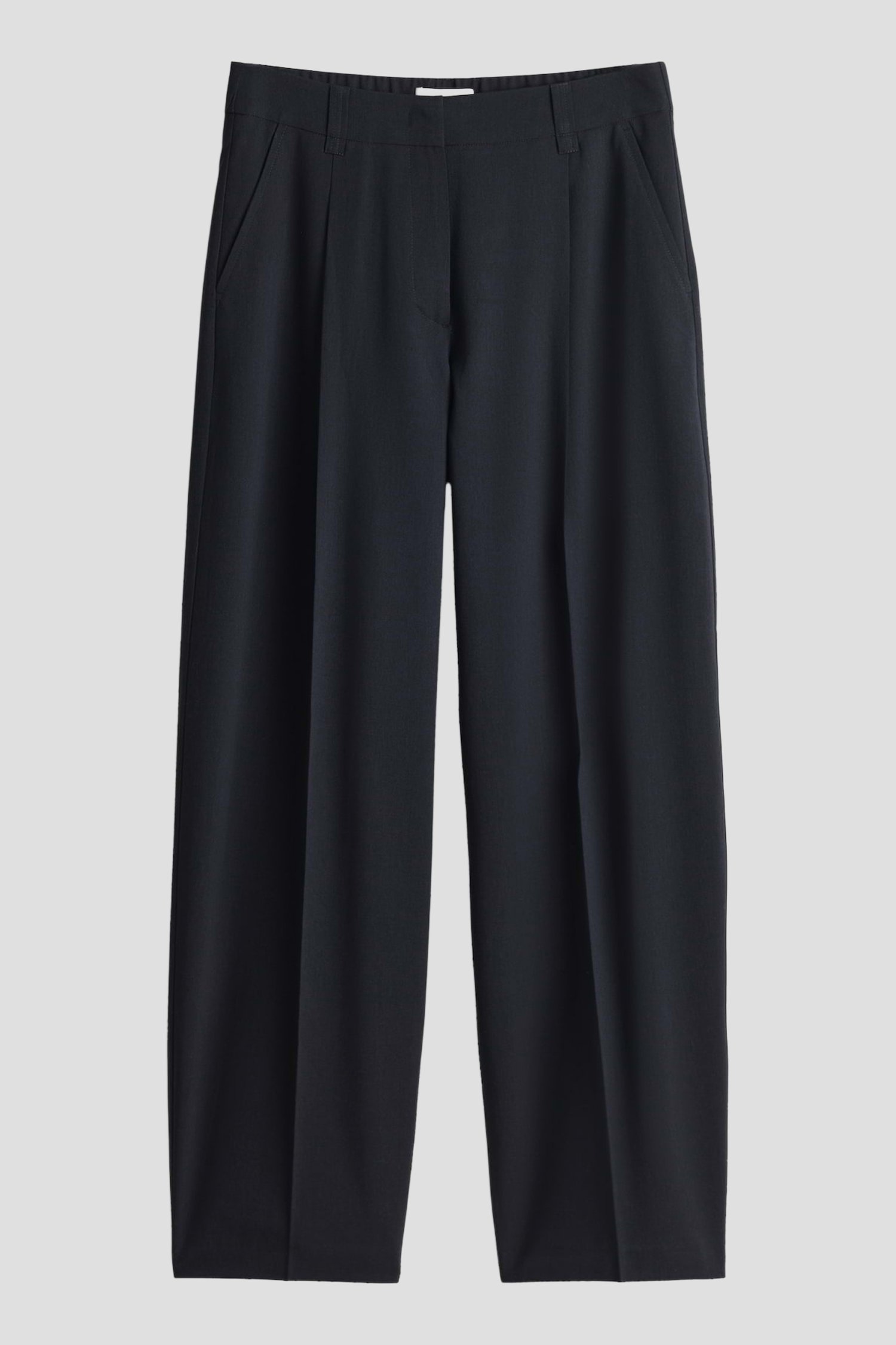 Photo produit 1 de Pantalon large bleu foncé à taille élastique de Opus pants pour Femmes