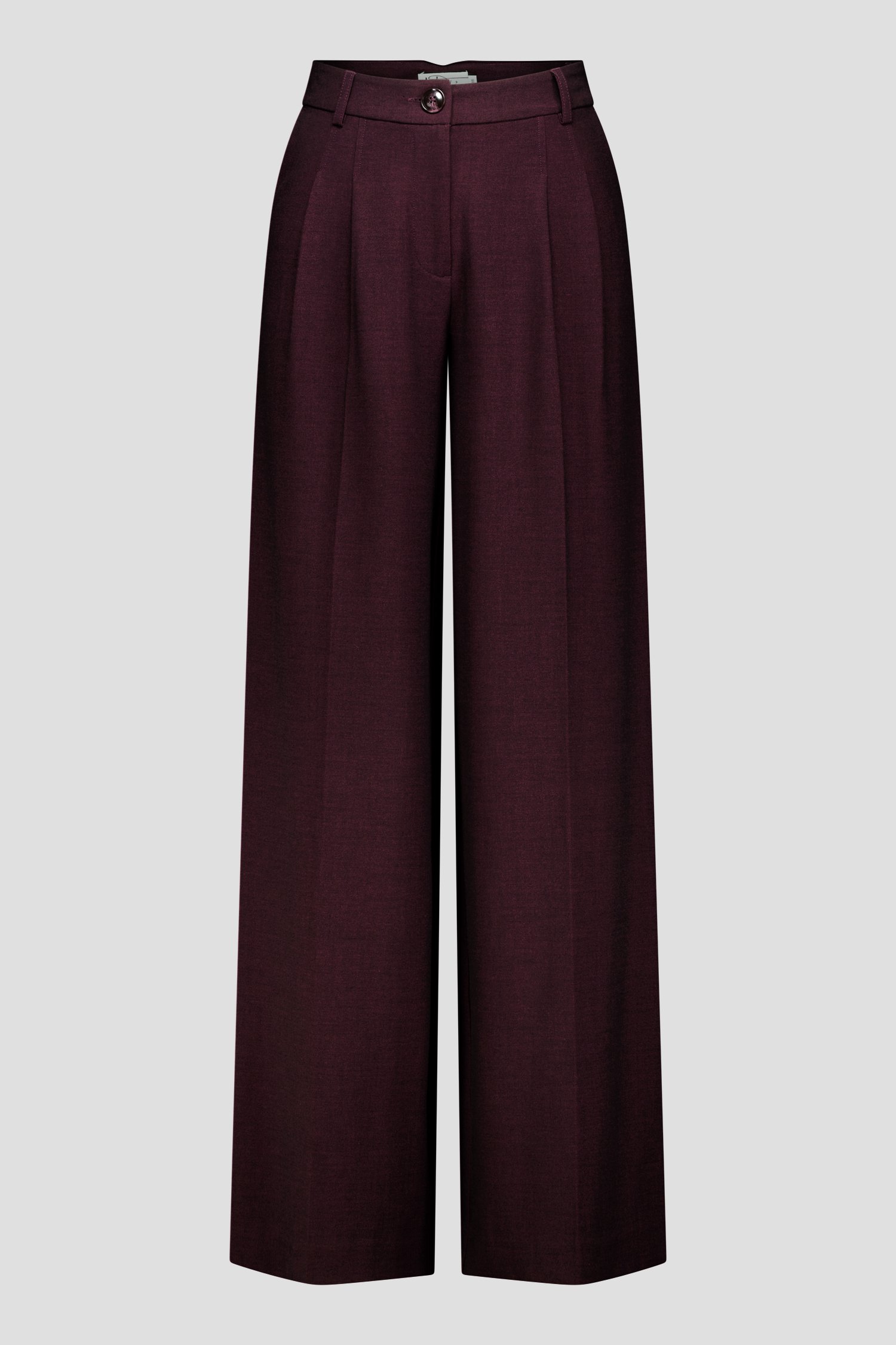 Photo produit 2 de Pantalon large bordeaux de Louise pour Femmes