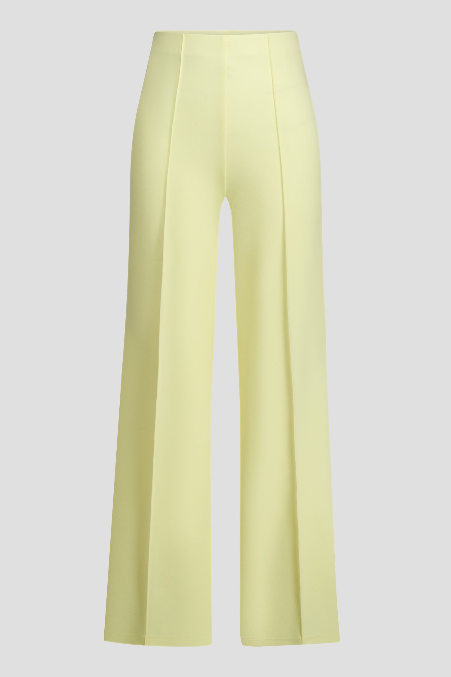 Photo produit 1 de Pantalon large jaune à taille élastique de Liberty Island pour Femmes