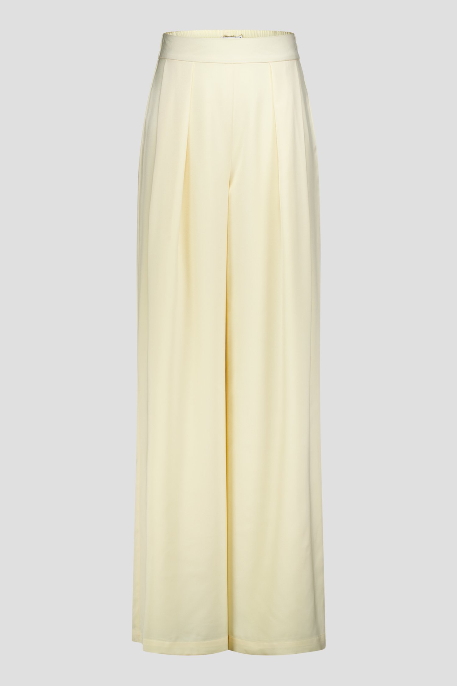 Photo produit 1 de Pantalon large jaune clair  de D'Auvry pour Femmes