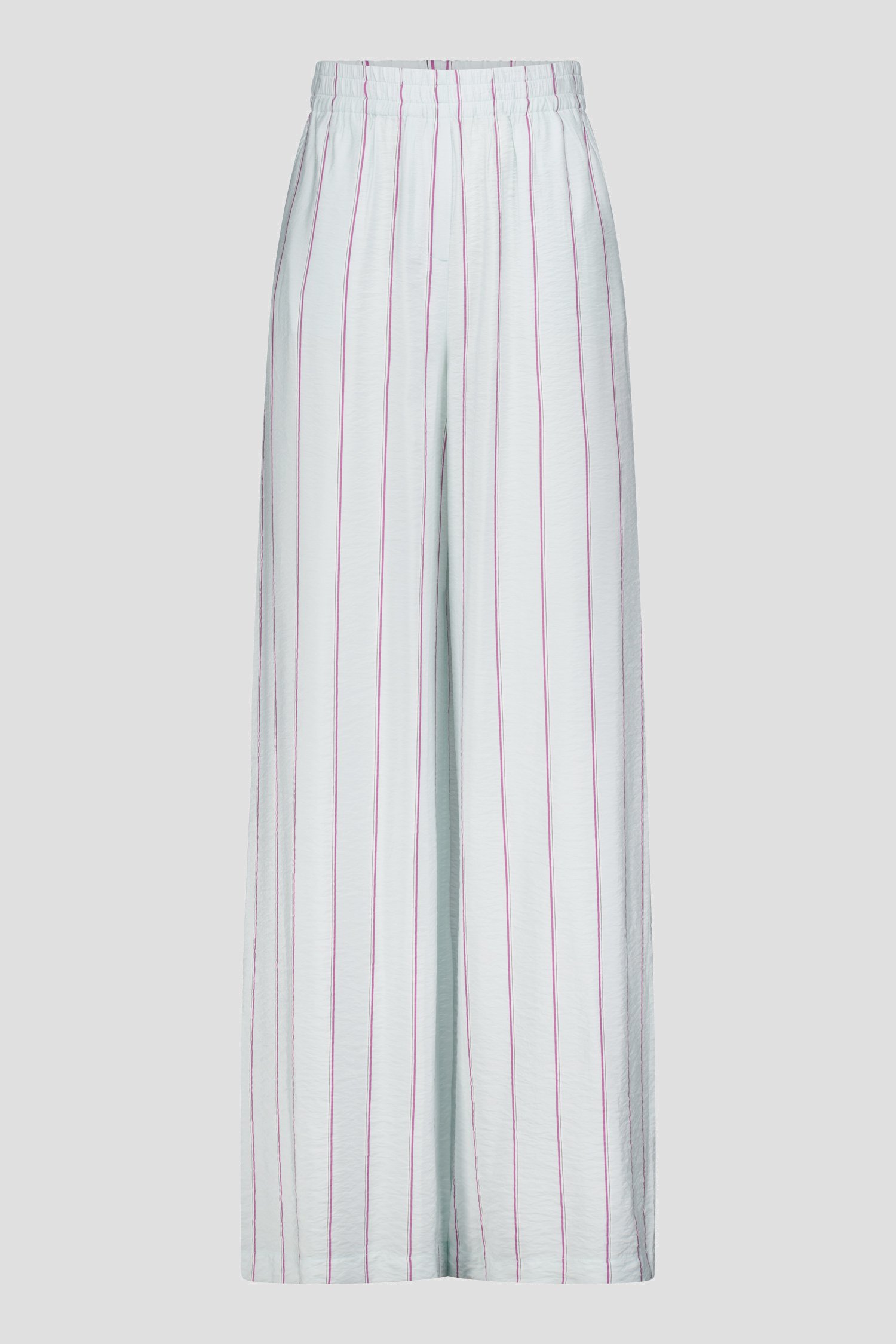 Pantalon large pastel turquoise à rayures de Louise pour Femmes