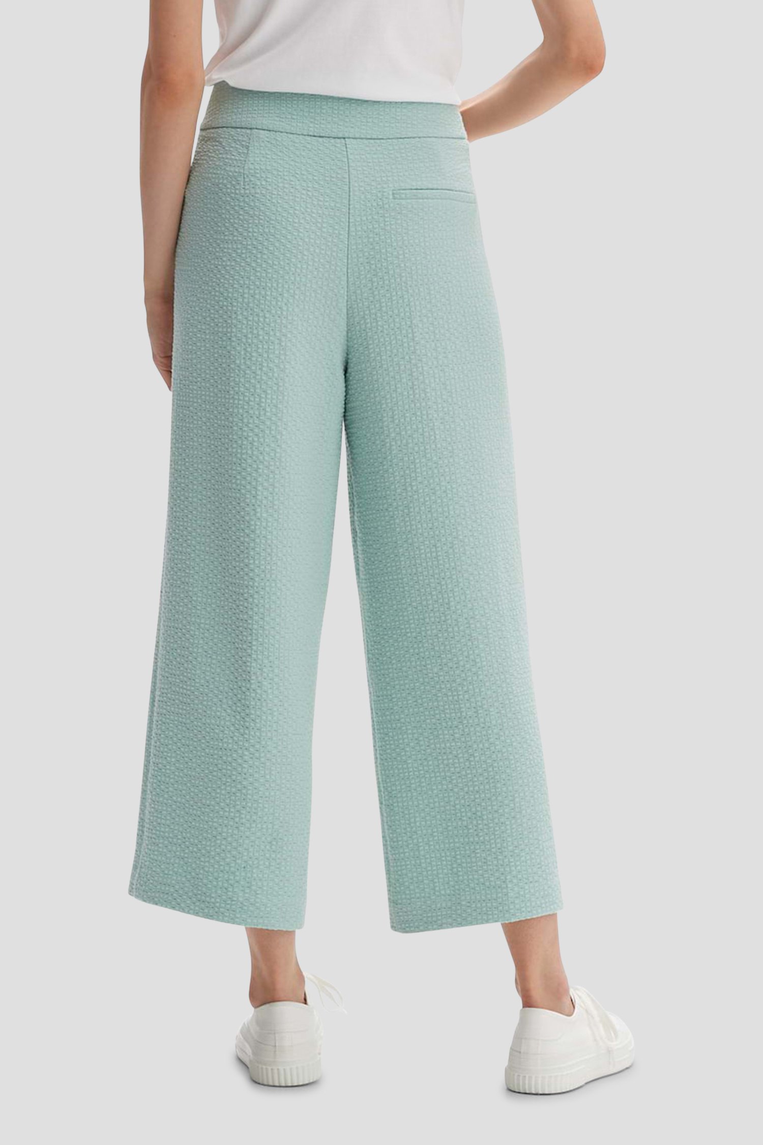 Pantalon large vert-bleu de Opus pour Femmes