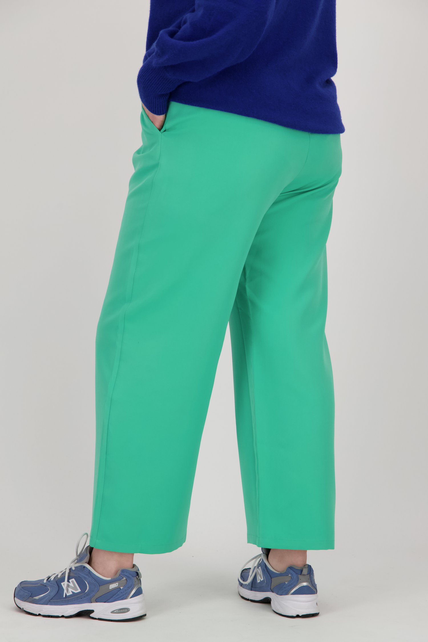 Pantalon large vert de Only Carmakoma pour Femmes
