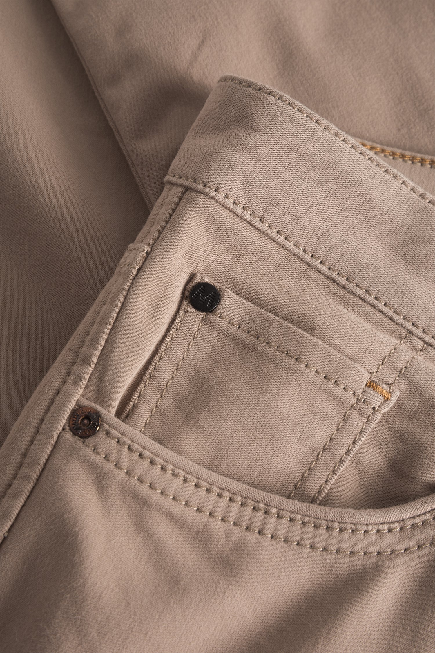 Photo produit 3 de Pantalon marron clair - slim fit  de Matinique pour Hommes