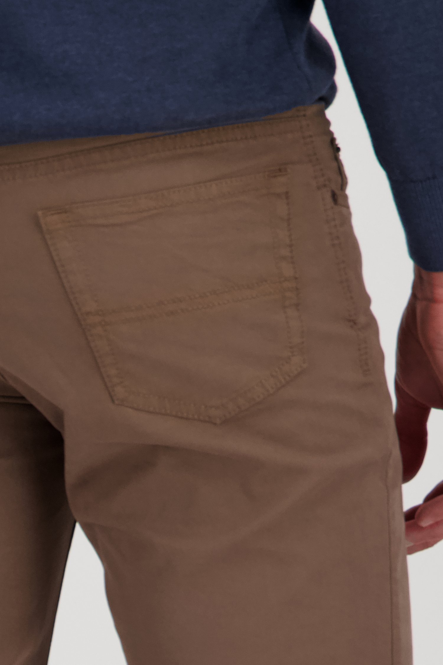 Pantalon marron - Jackson - regular fit  de Brassville pour Hommes