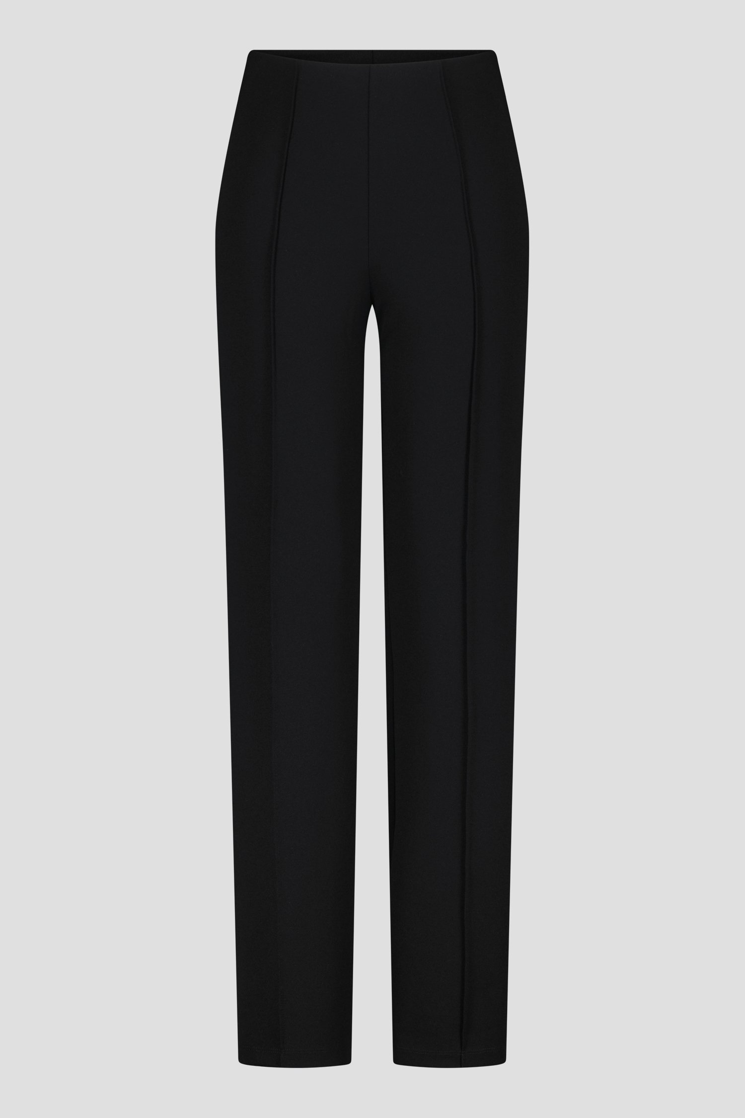 Photo produit 1 de Pantalon noir large à taille élastique de Liberty Island pour Femmes