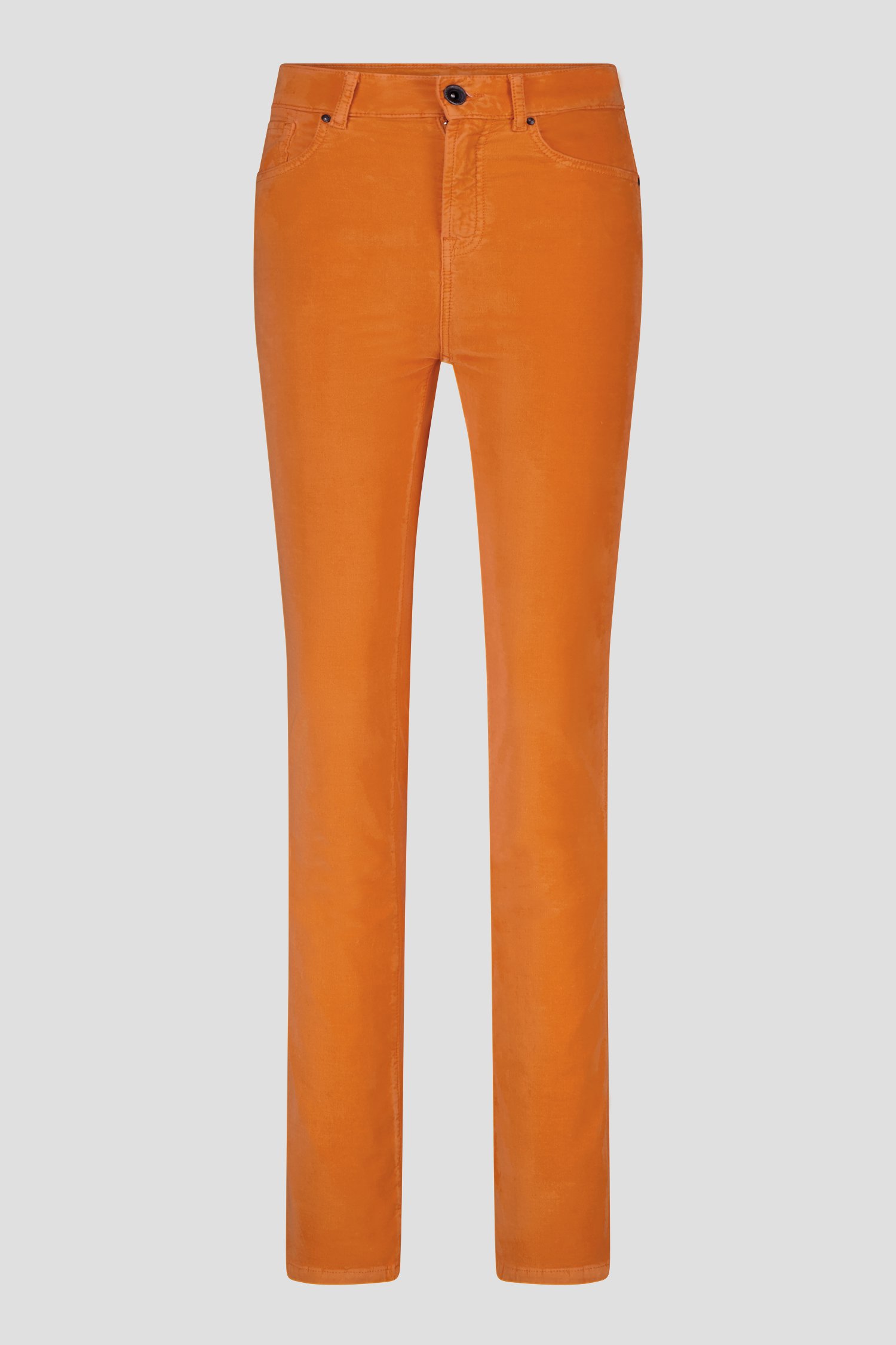 Pantalon orange au look velours de Louise pour Femmes
