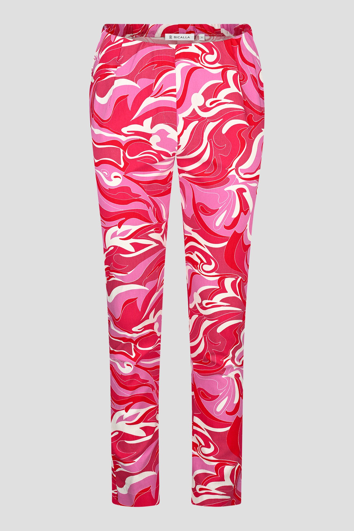 Pantalon rose avec imprimé de Bicalla pour Femmes