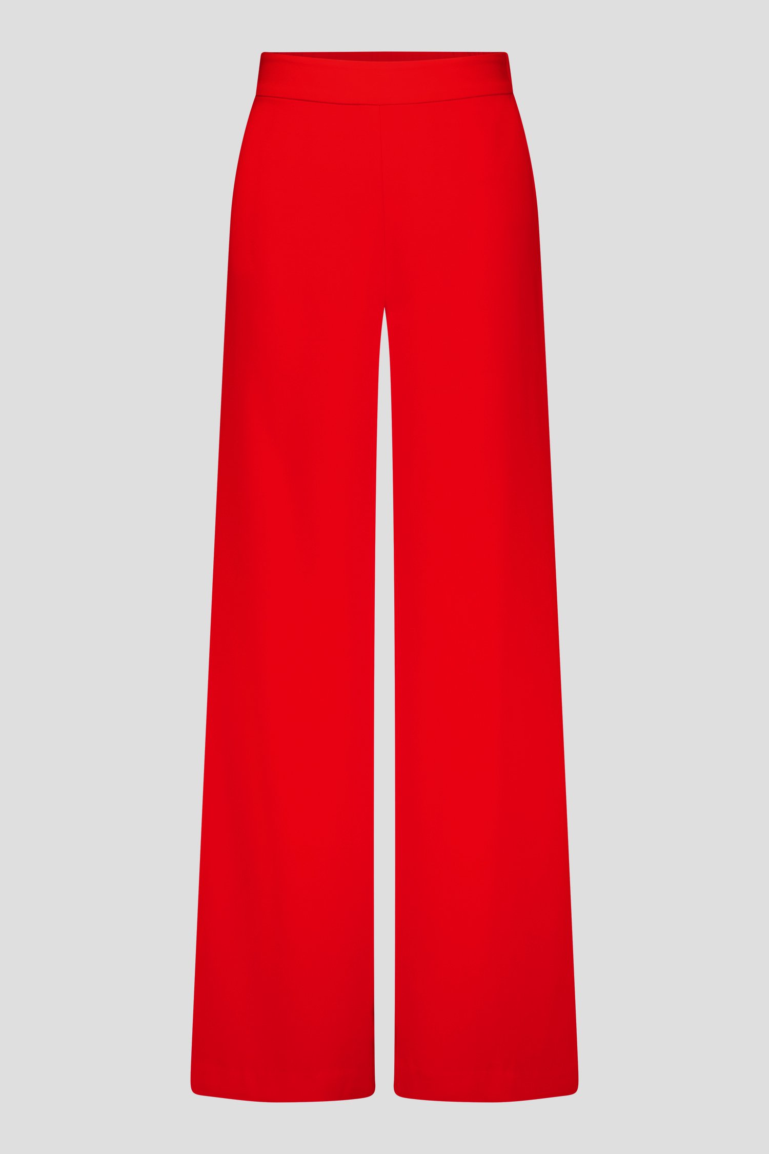 Pantalon rouge à jambes larges de D'Auvry pour Femmes