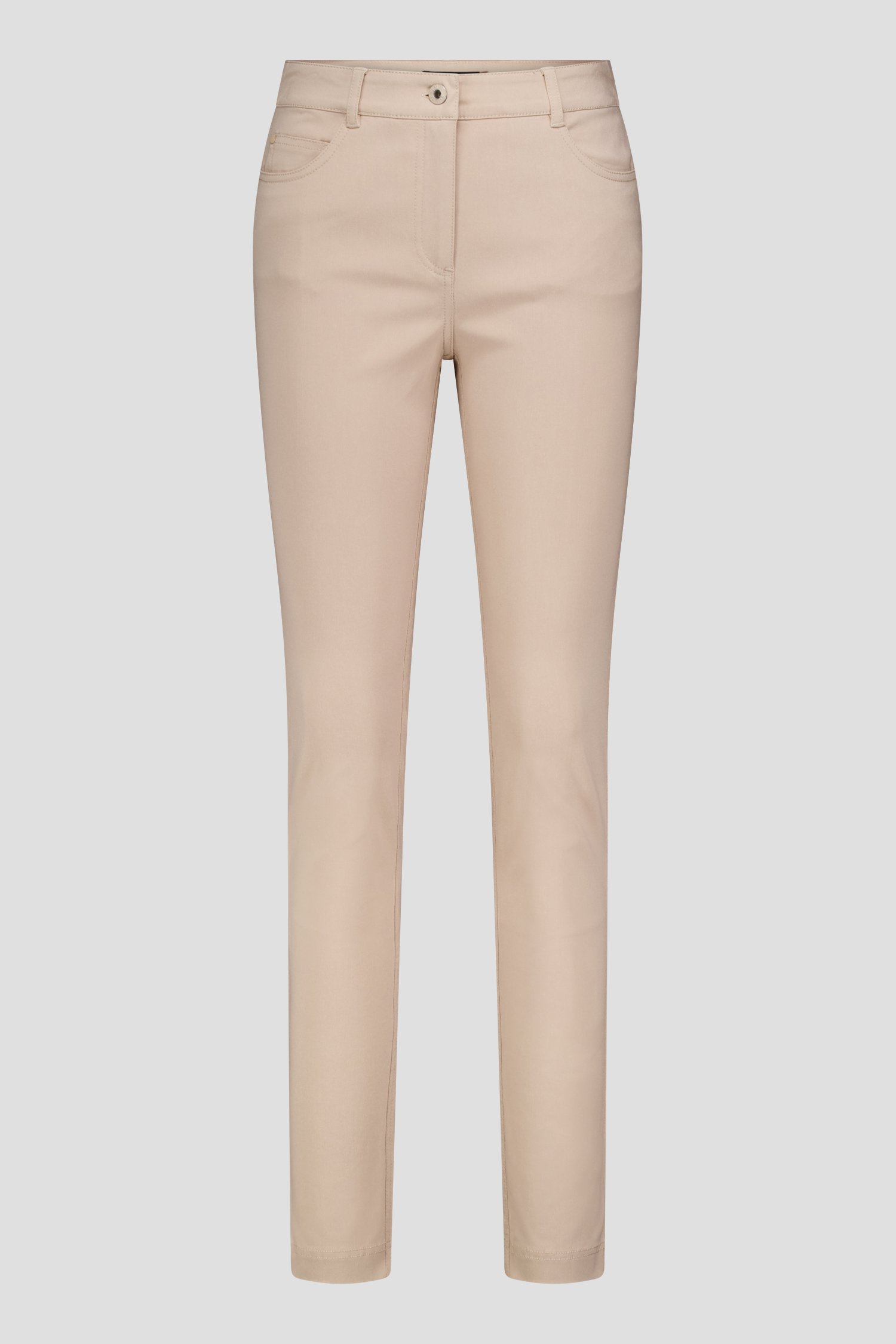 Photo produit 1 de Pantalon stretch beige clair de Claude Arielle pour Femmes