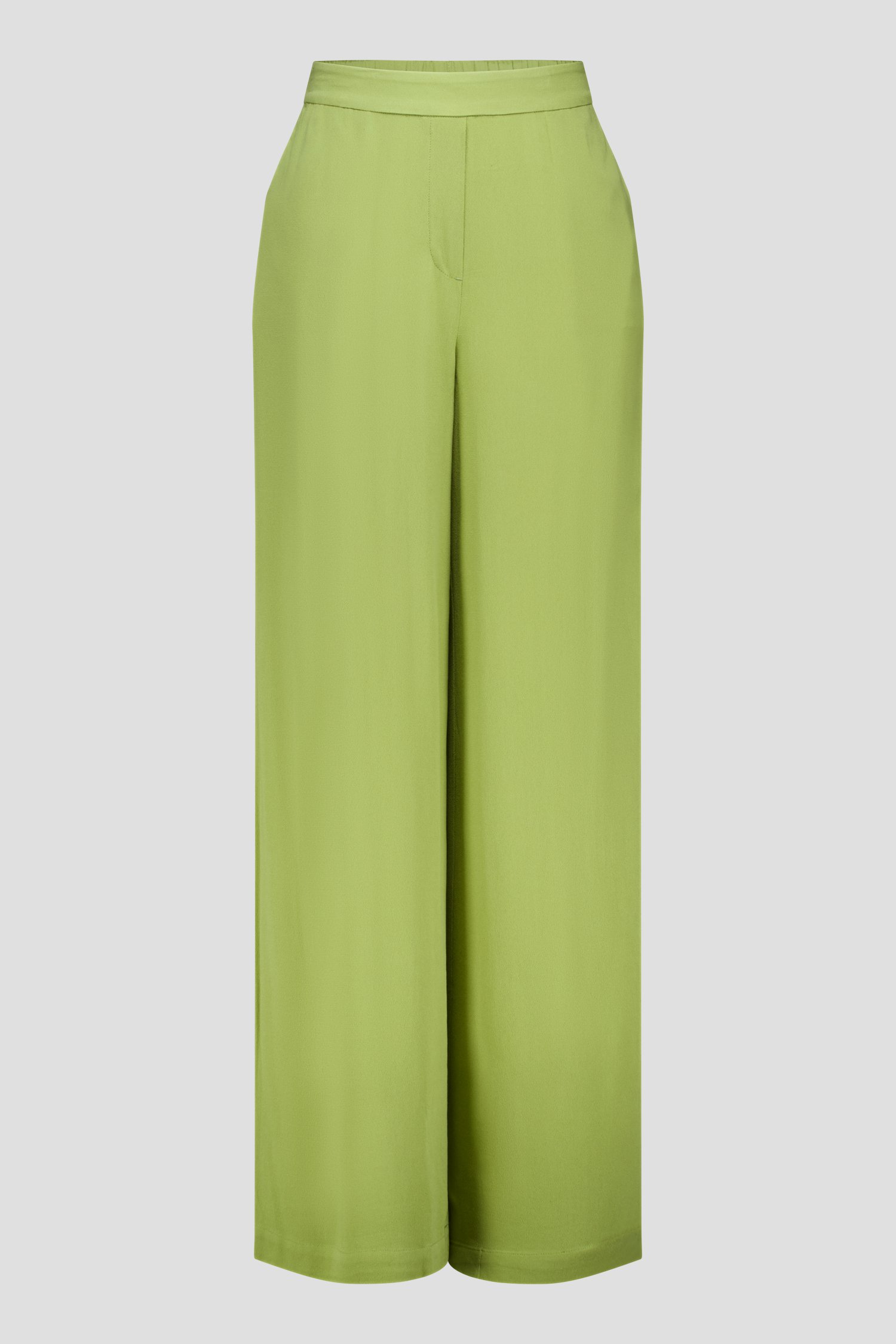 Pantalon vert ample avec taille élastique de Liberty Island pour Femmes