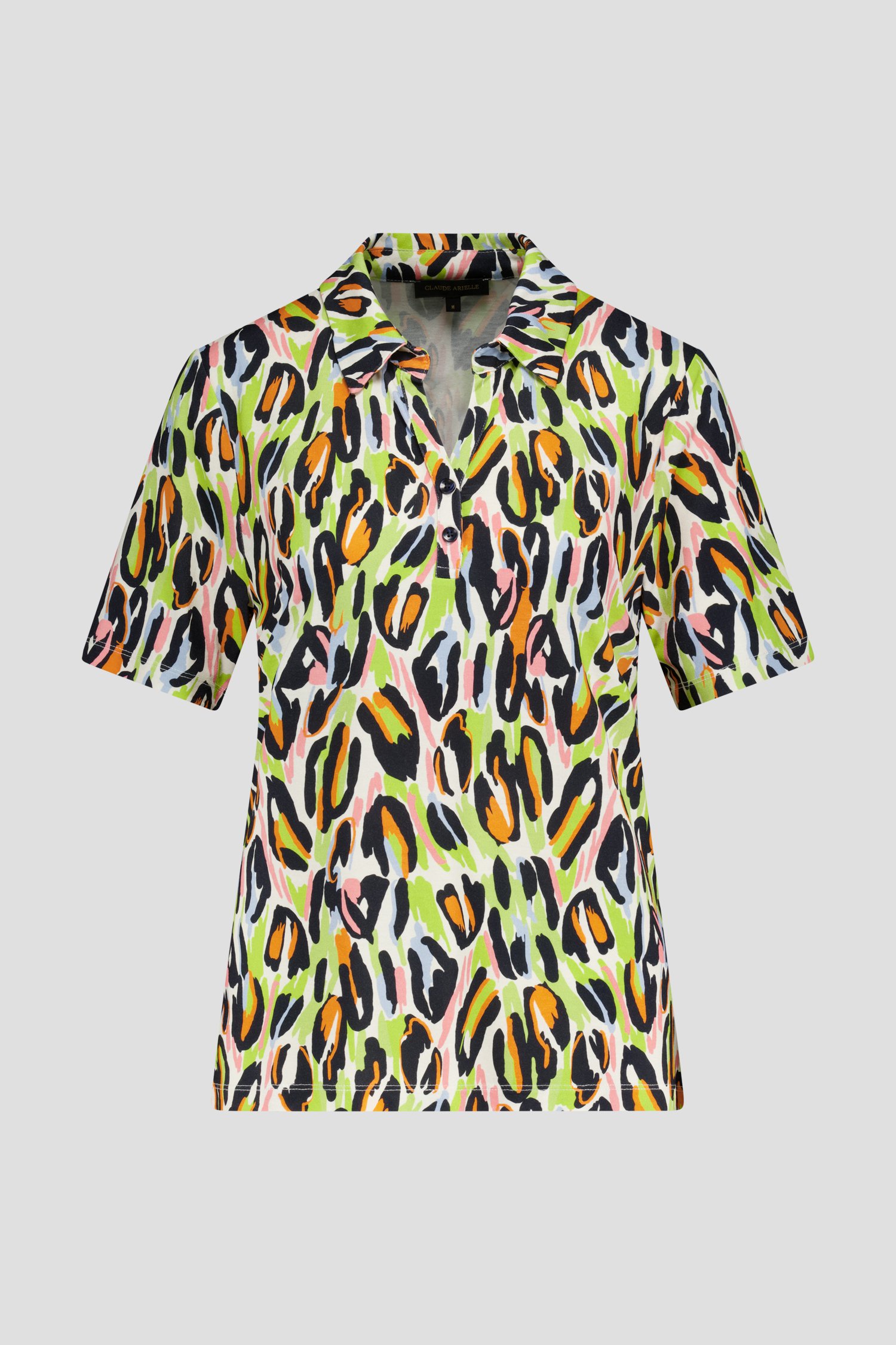 Polo à imprimé coloré de Claude Arielle pour Femmes