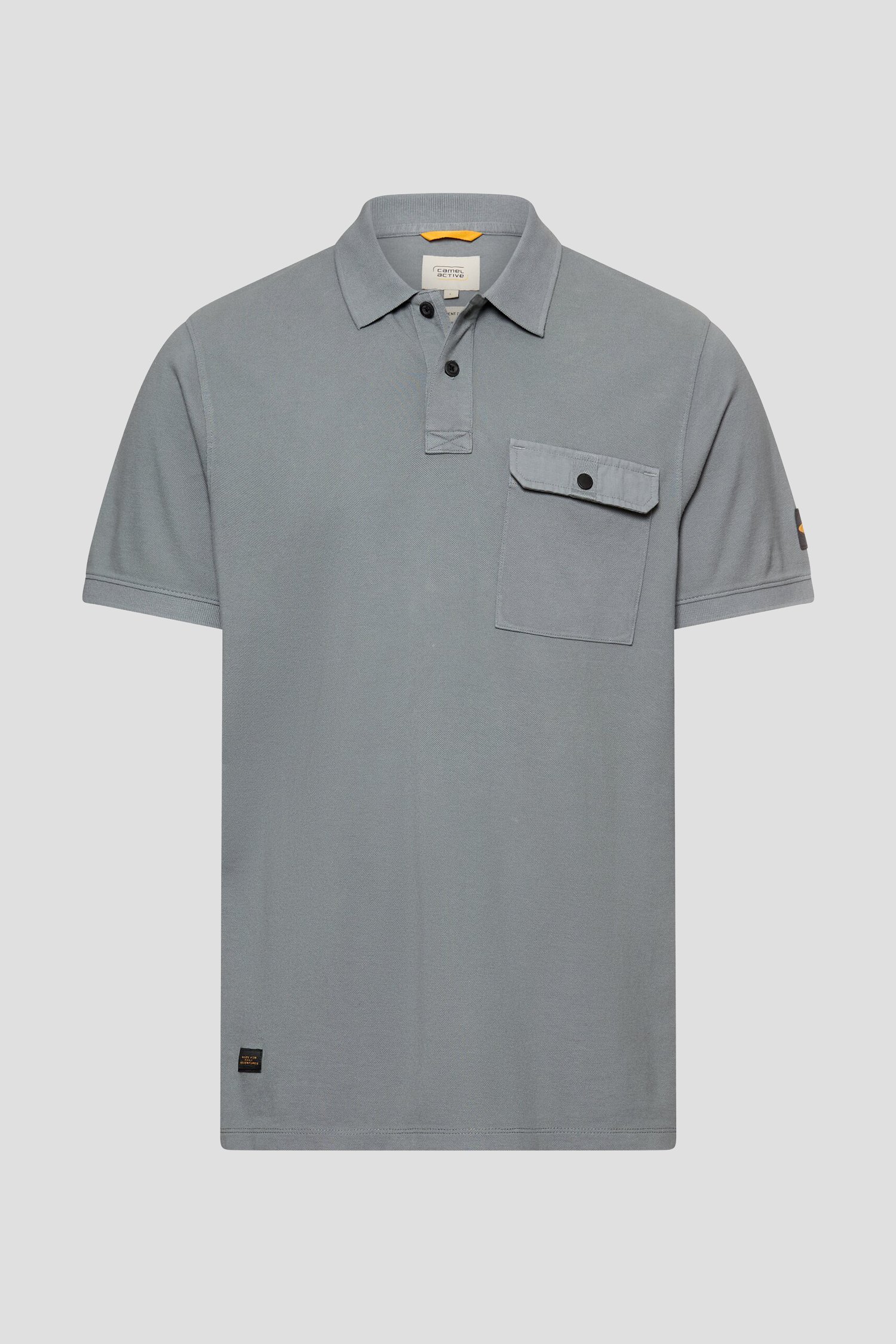 Photo produit 1 de Polo bleu avec poche de Camel active pour Hommes