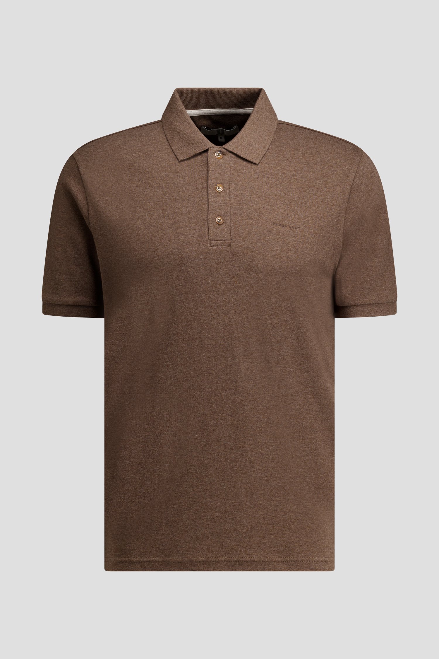 Photo produit 1 de Polo en maille brun de Upper East pour Hommes