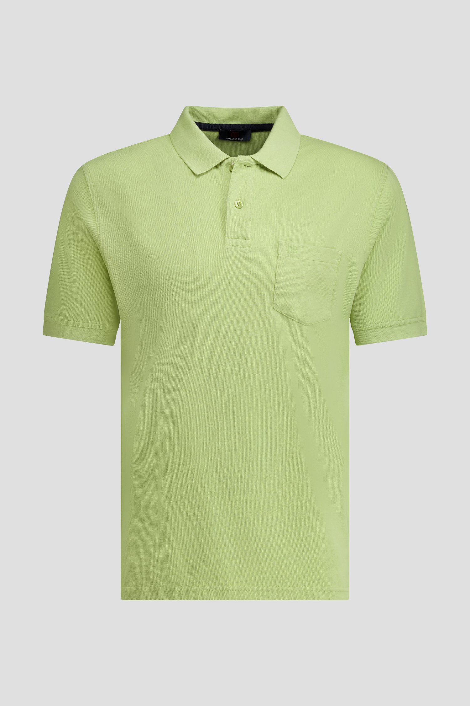 Photo produit 1 de Polo vert clair à manches courtes de Dansaert Blue pour Hommes