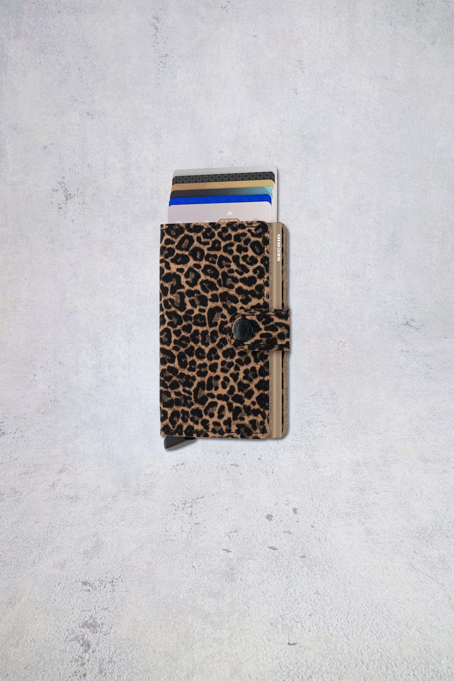 Photo supplémentaire 1 de Porte-cartes à imprimé léopard - Miniwallet Leo de Secri pour Femmes