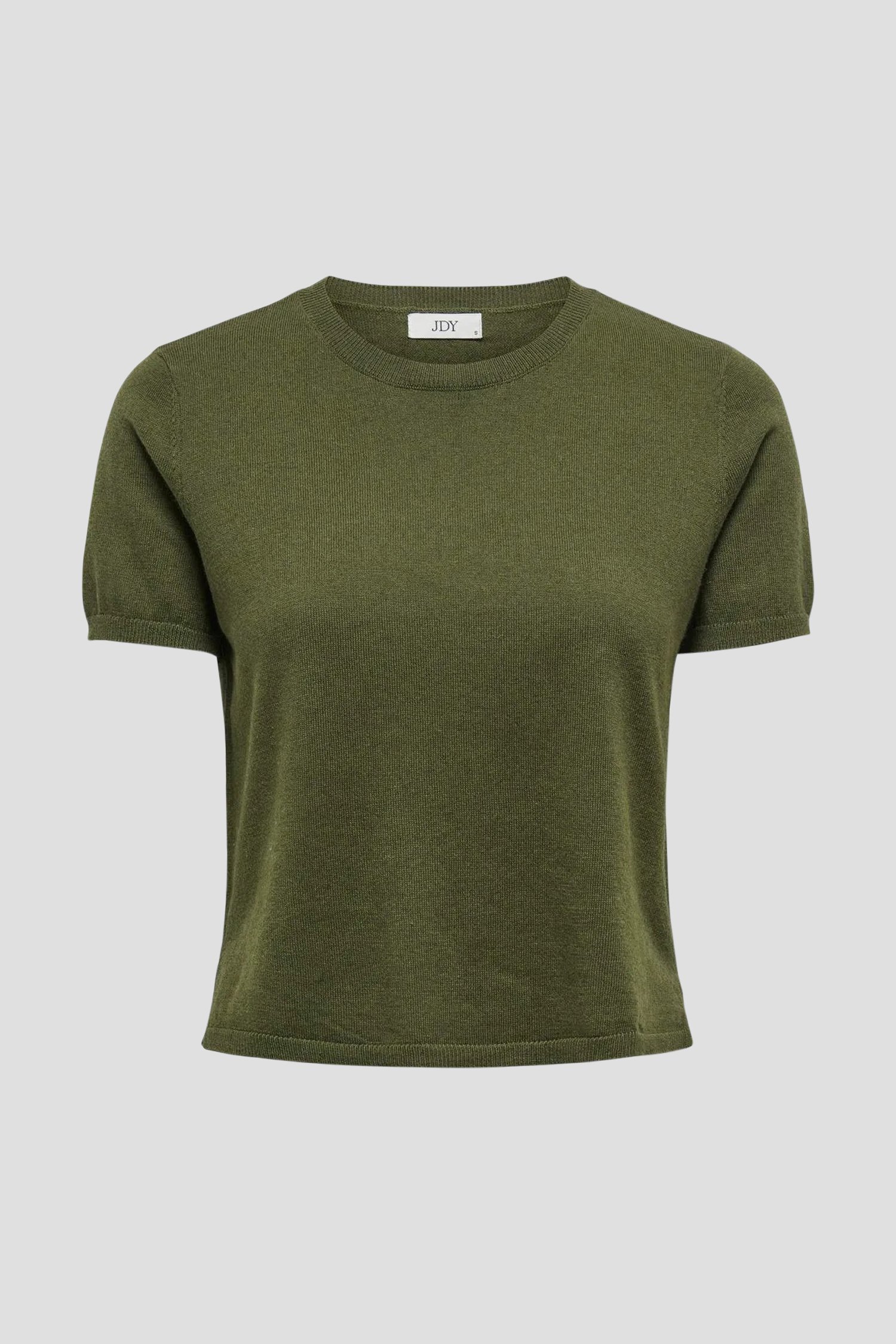 Photo produit 1 de Pull à manches courtes kaki de JDY pour Femmes