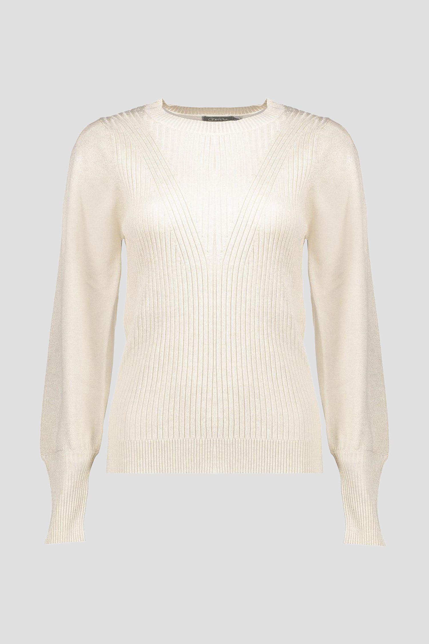 Pull beige à scintillants de Geisha pour Femmes