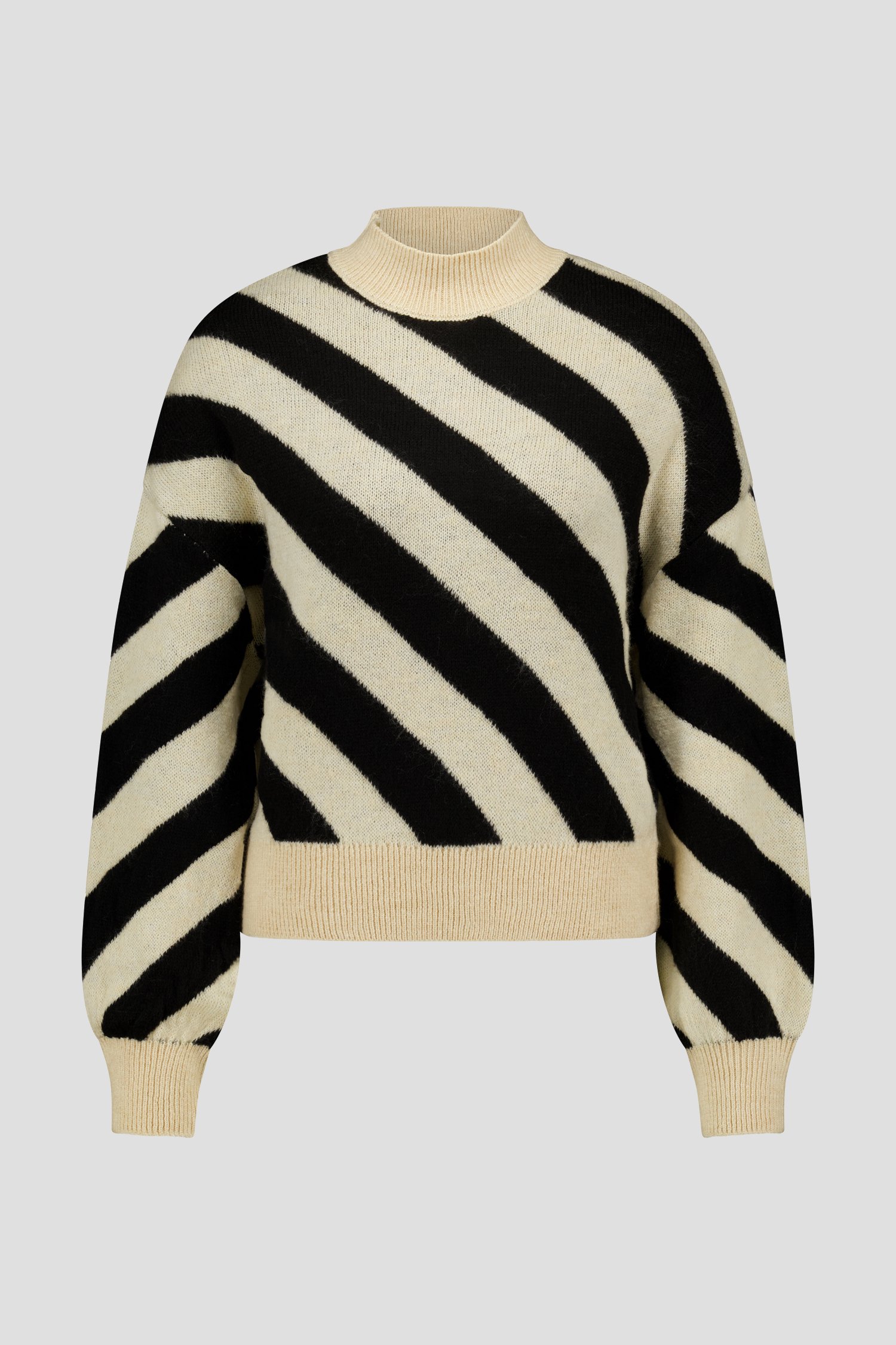 Pull beige clair à imprimé noir de JDY pour Femmes
