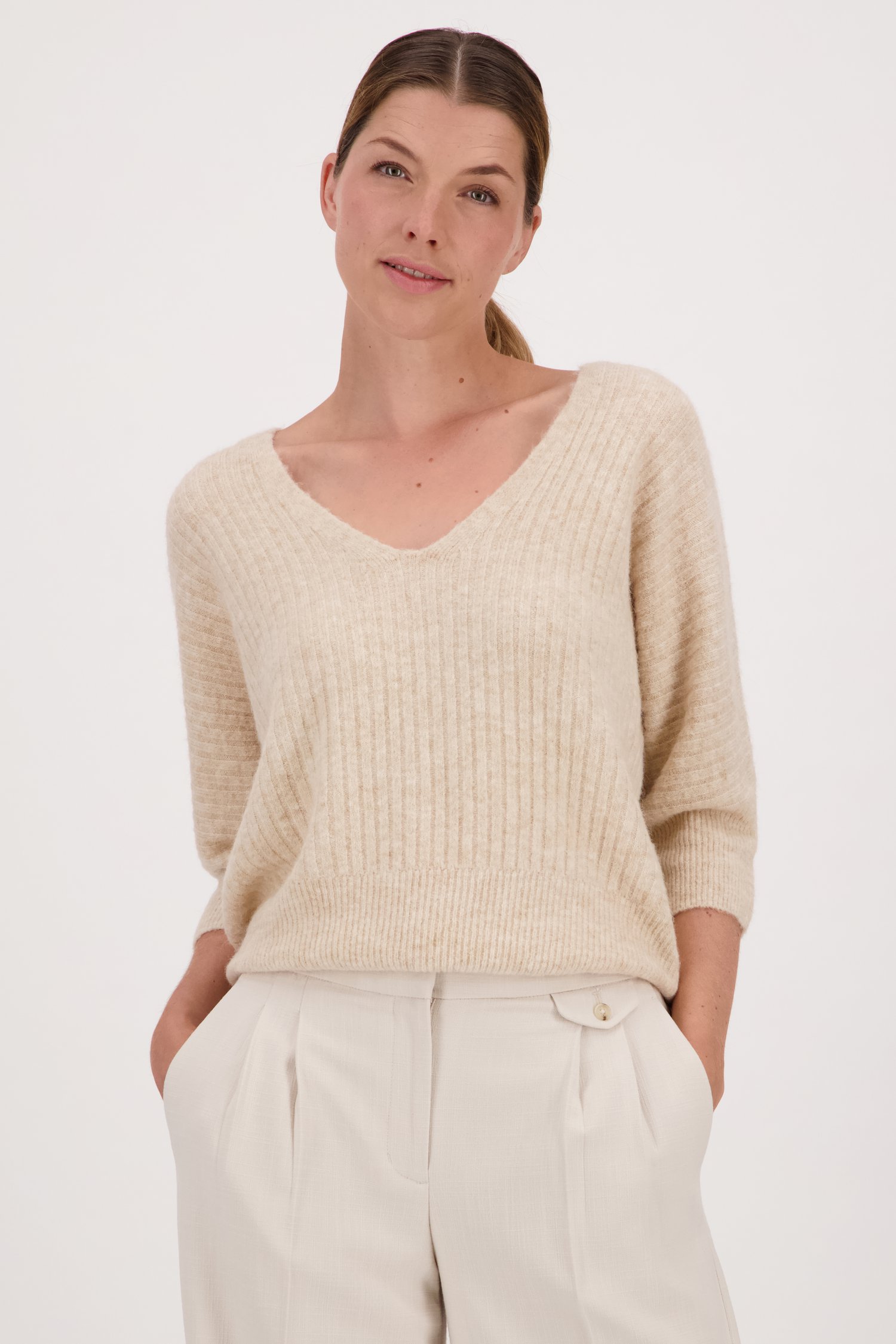 Pull beige de Opus pour Femmes