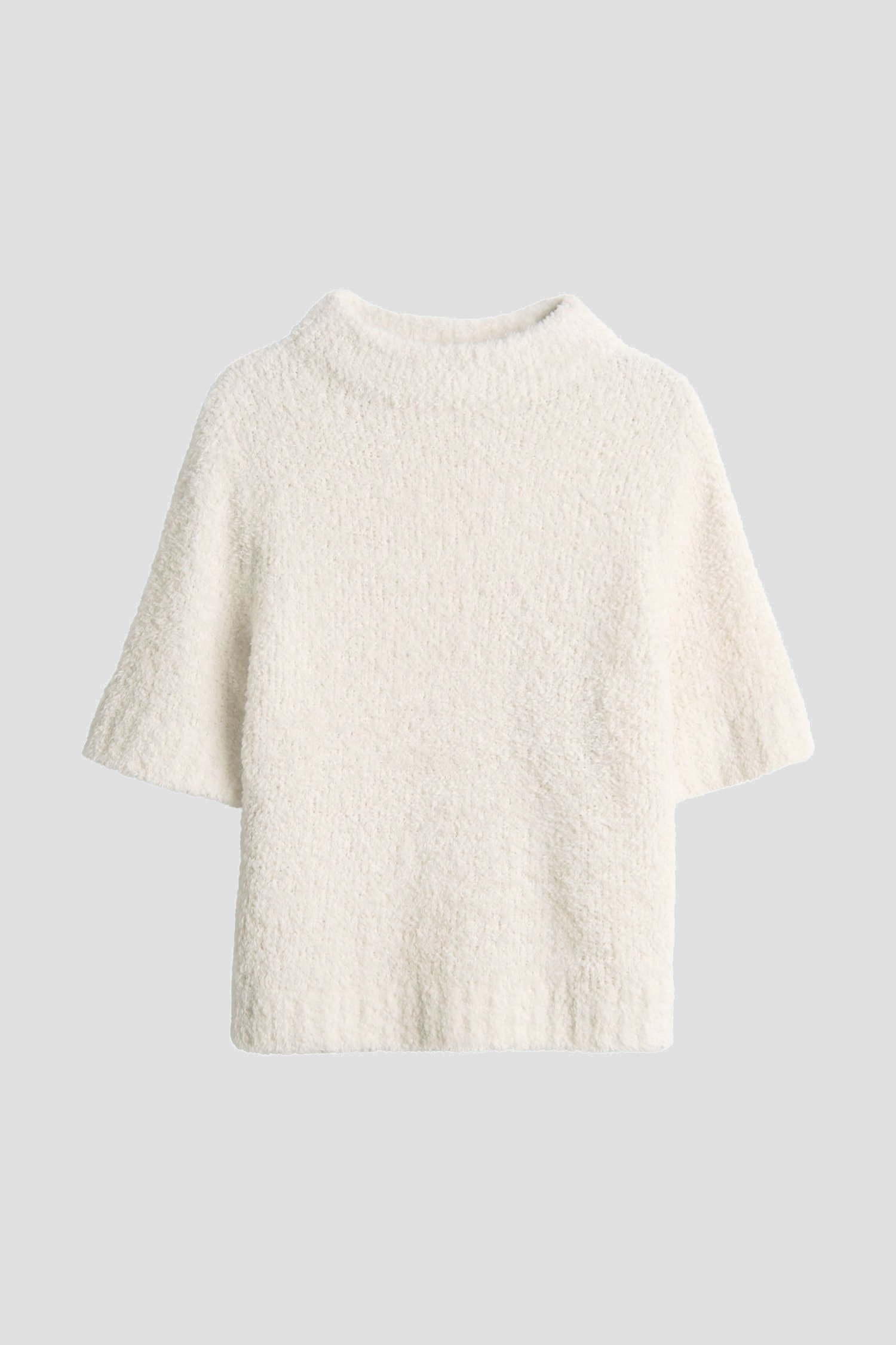 Photo produit 1 de Pull blanc à manches courtes de Opus pour Femmes