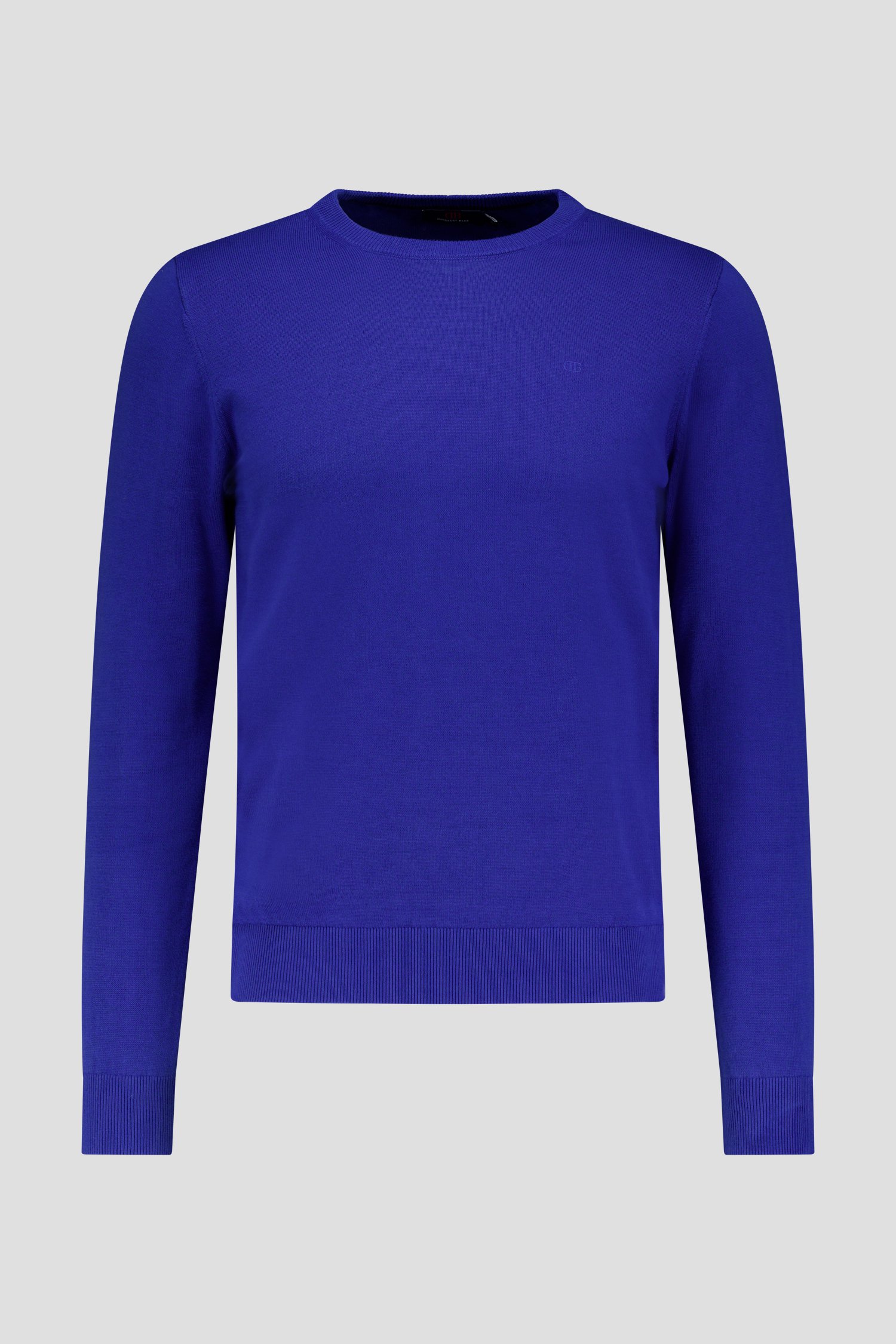 Pull bleu avec col rond de Dansaert Blue pour Hommes