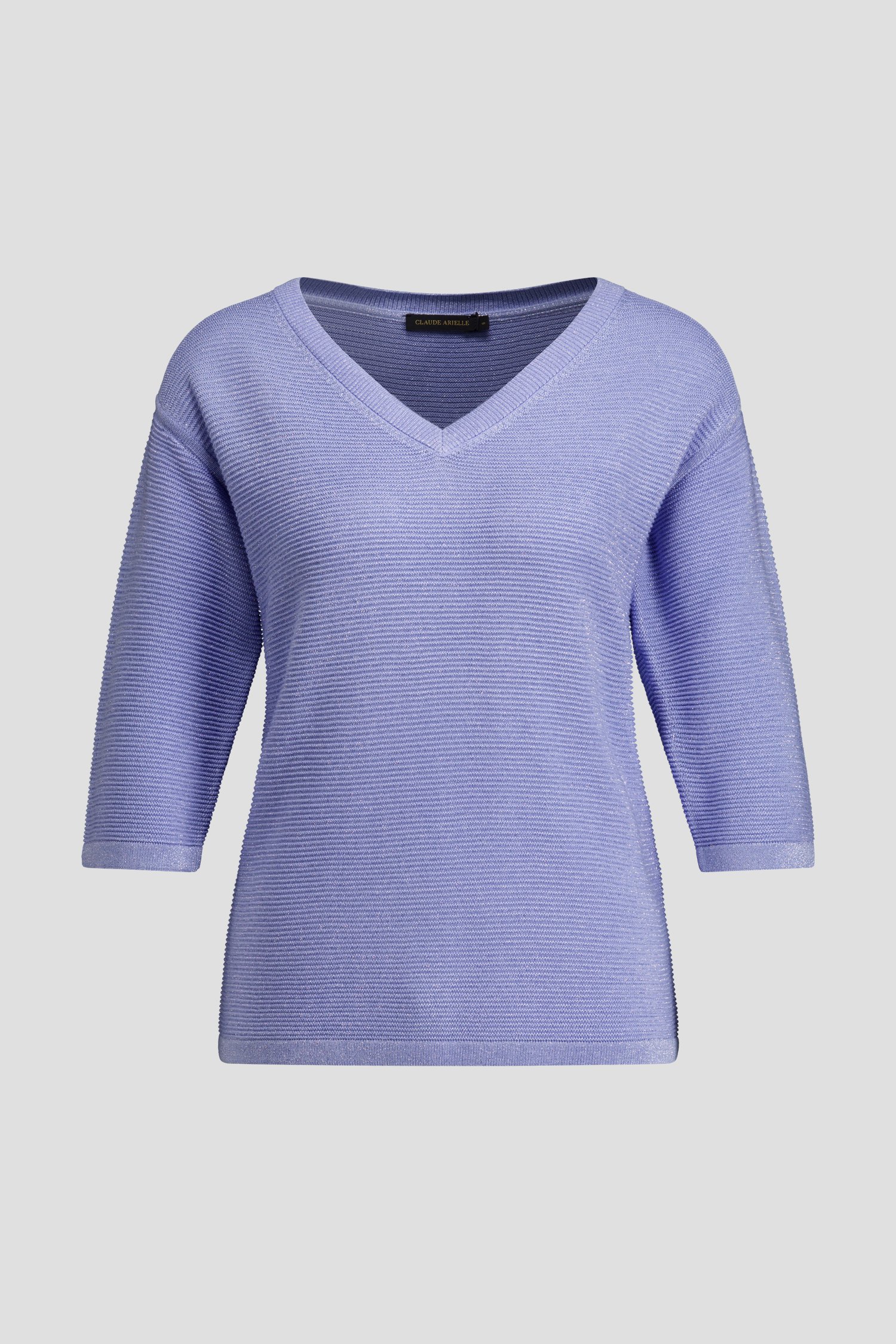 Photo produit 1 de Pull bleu clair à paillettes de Claude Arielle pour Femmes