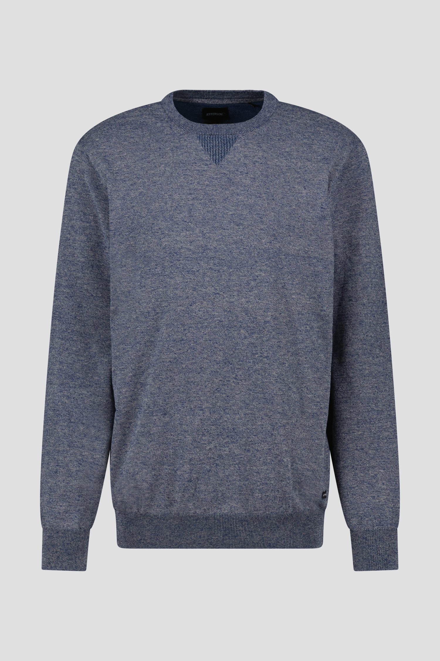 Pull bleu fin	 de Jefferson pour Hommes