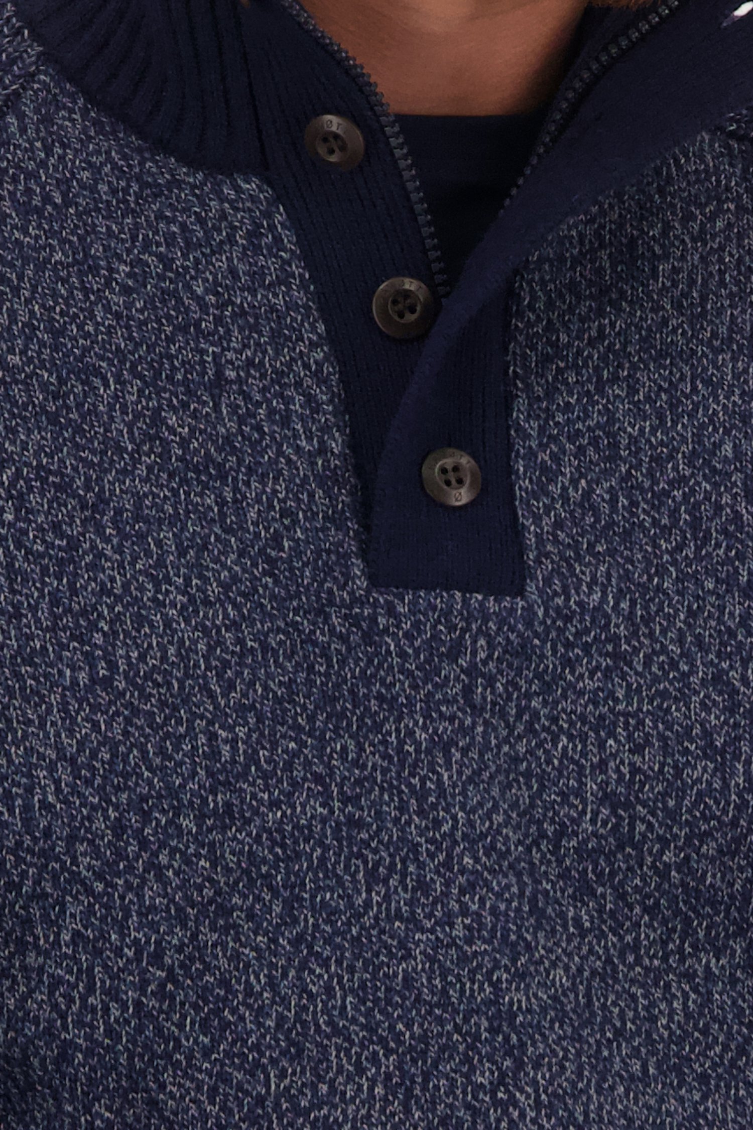 Pull bleu foncé  de Ravøtt pour Hommes