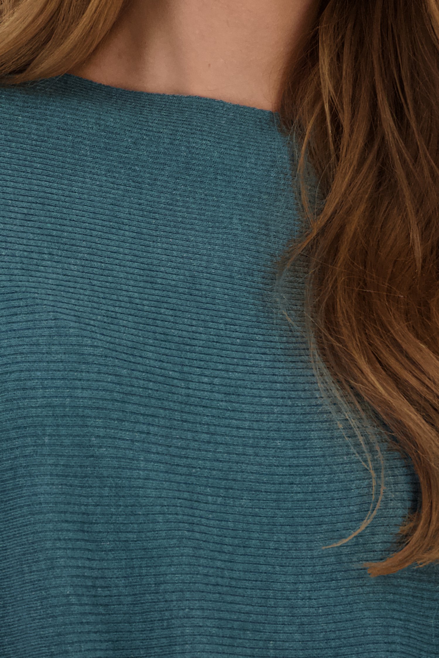 Pull bleu-vert de JDY pour Femmes