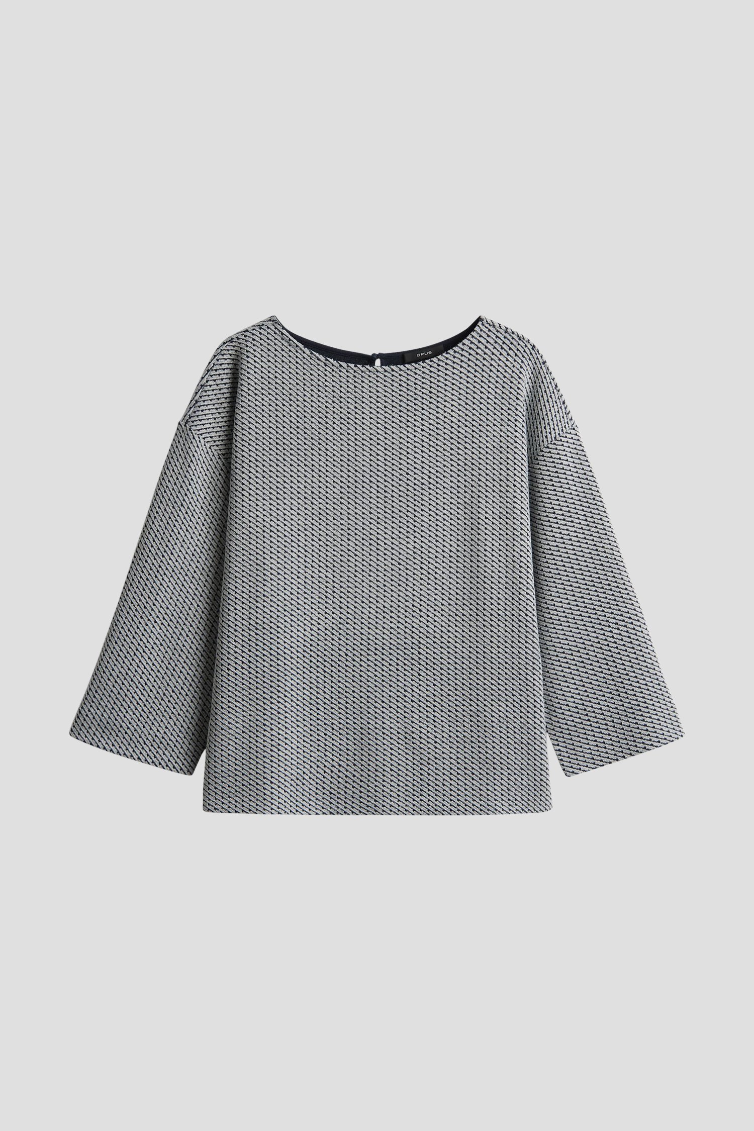 Photo produit 1 de Pull chiné bleu-gris de Opus pour Femmes