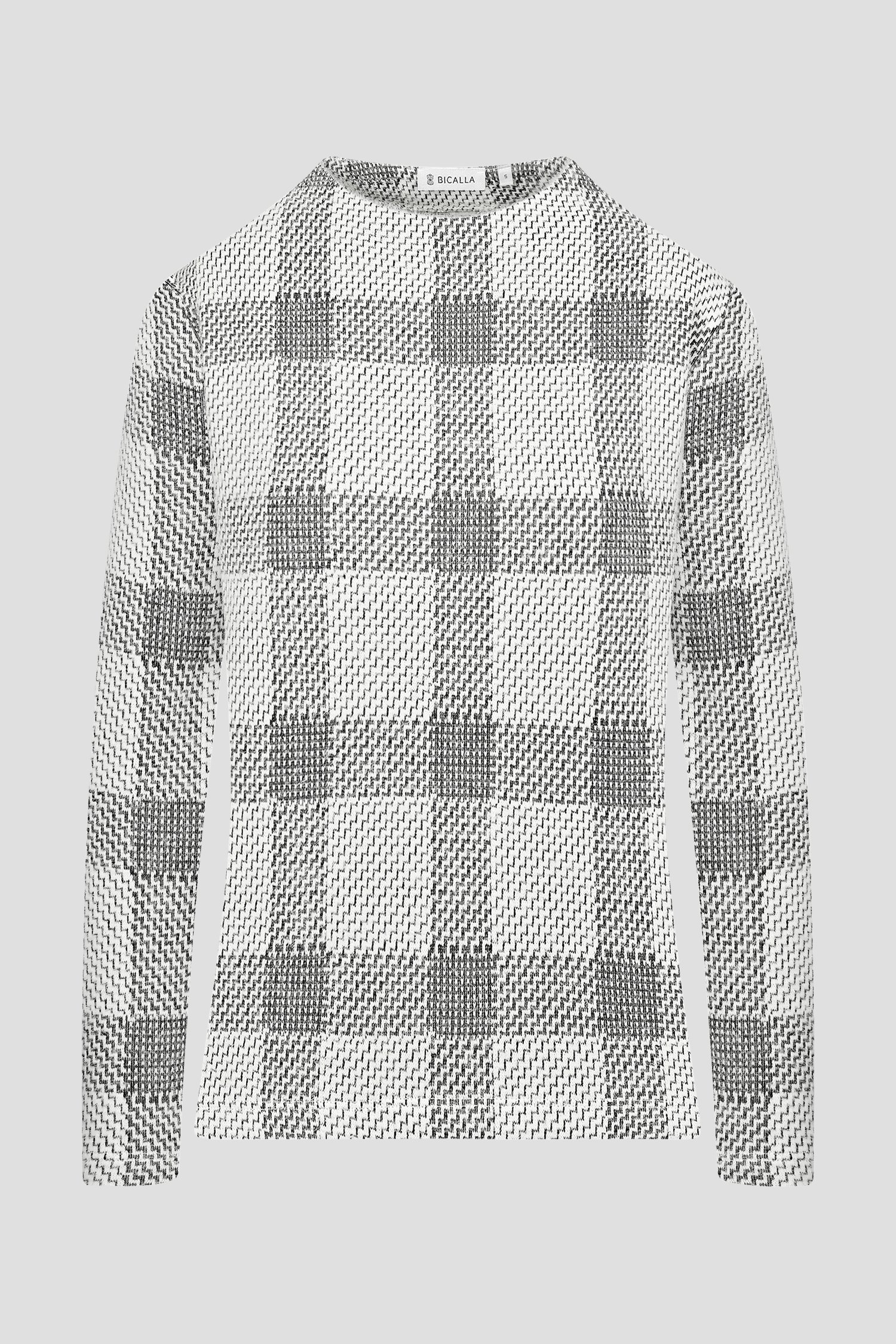 Pull doux à motif fin de Bicalla pour Femmes