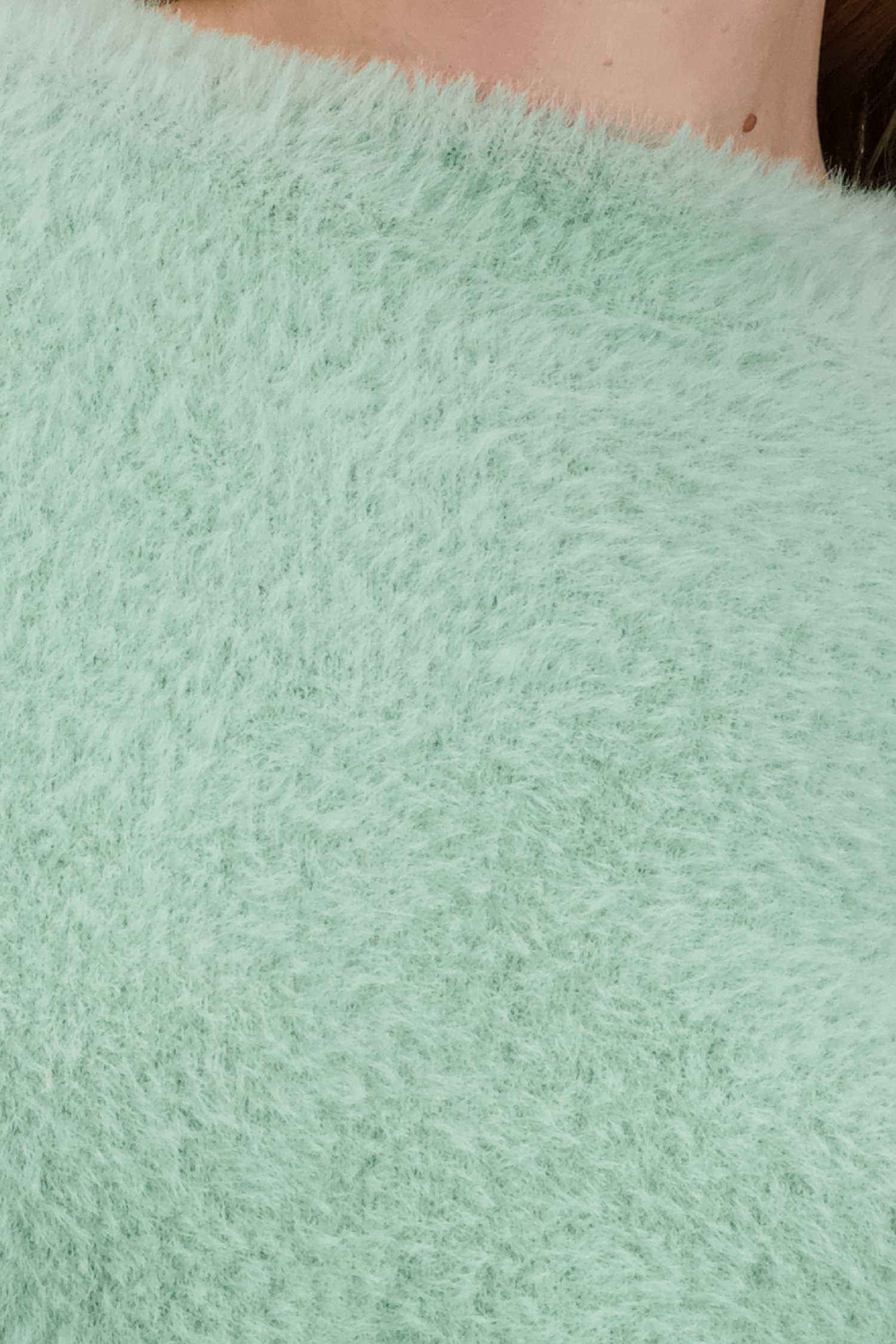 Pull doux, vert menthe de Opus pour Femmes