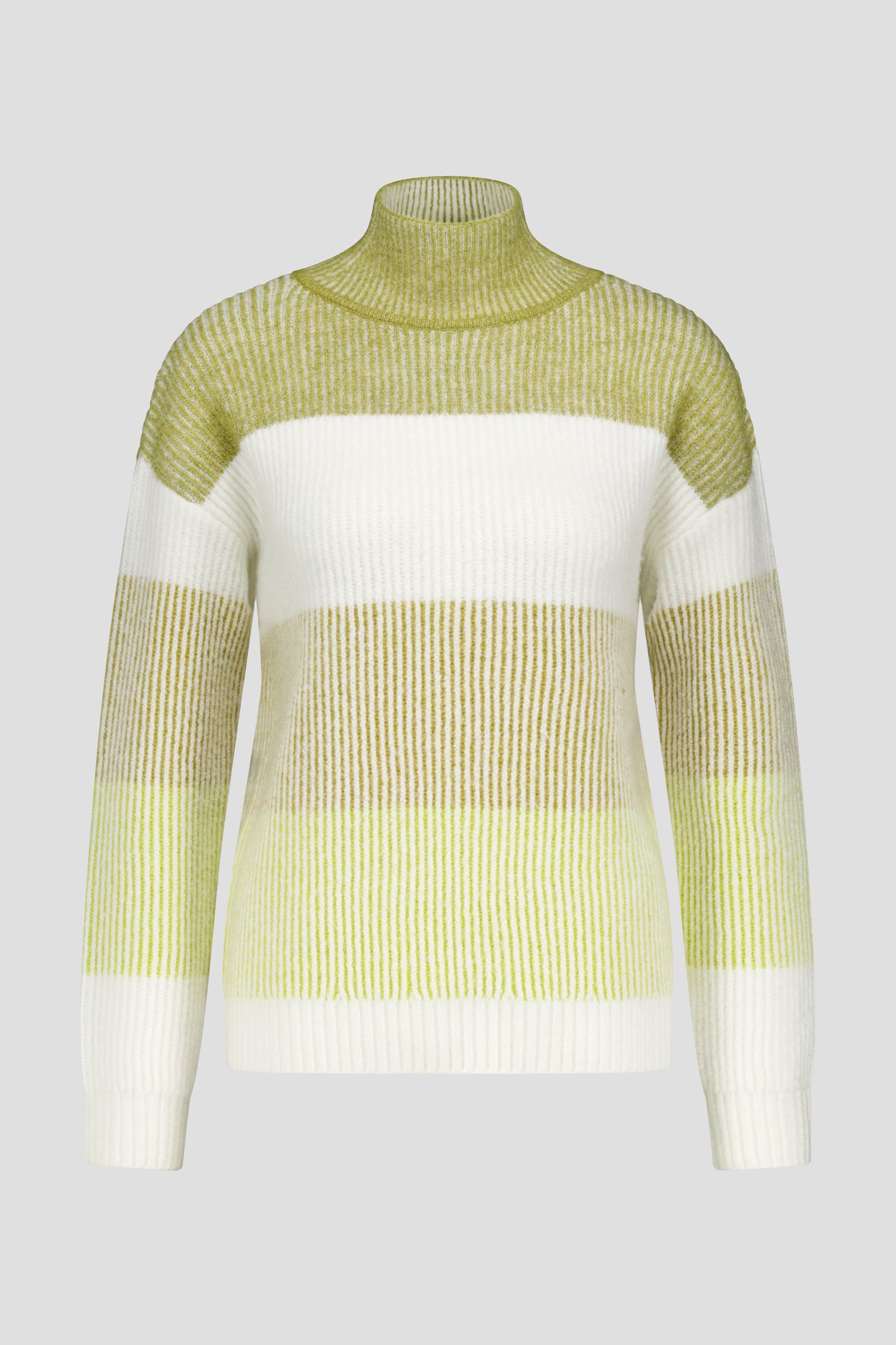Pull écru avec motif vert de Liberty Loving nature pour Femmes