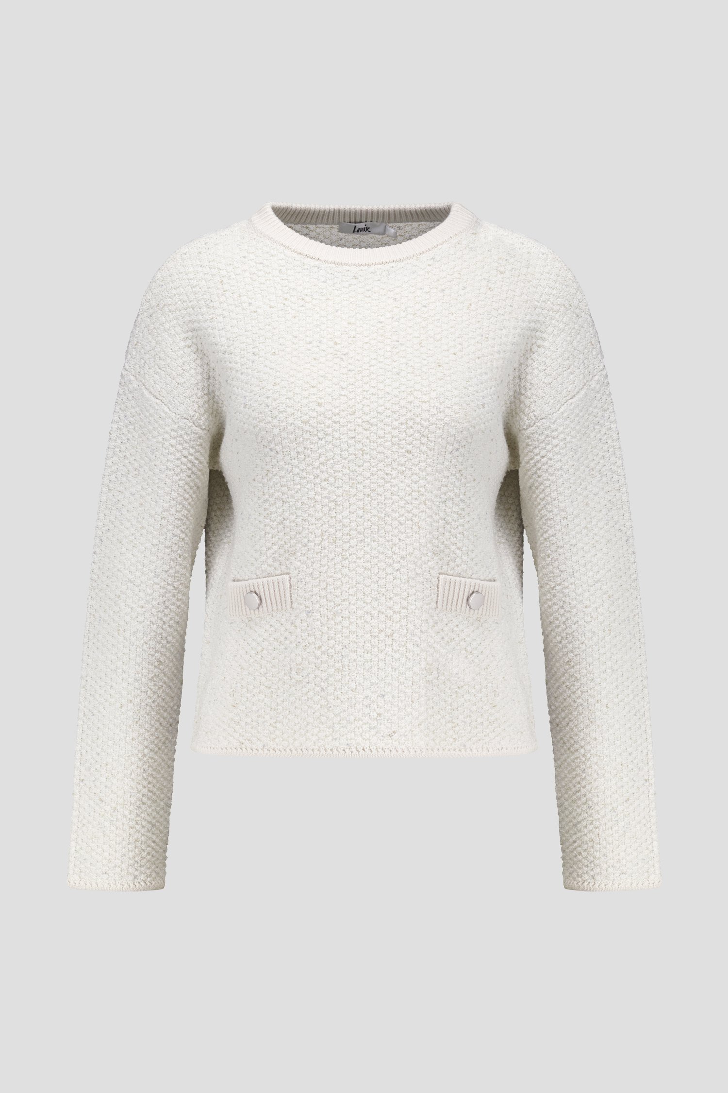 Pull écru en bouclette de Louise pour Femmes