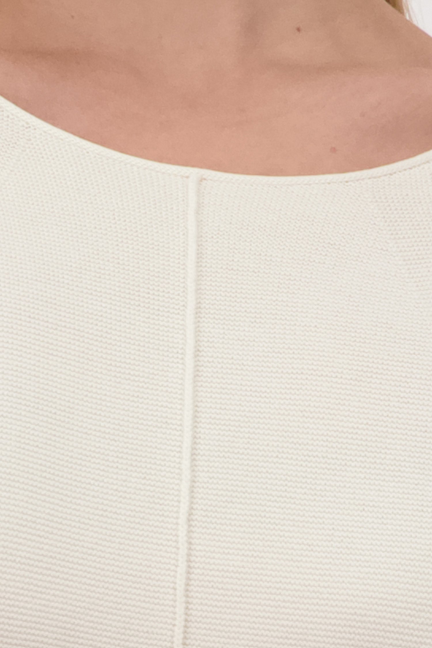 Pull écru finement tricoté de Liberty Island pour Femmes