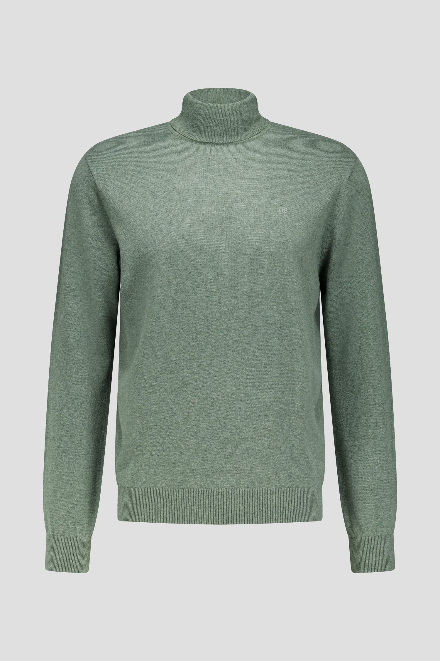 Photo produit 1 de Pull en coton à col roulé - vert de Dansaert Blue pour Hommes