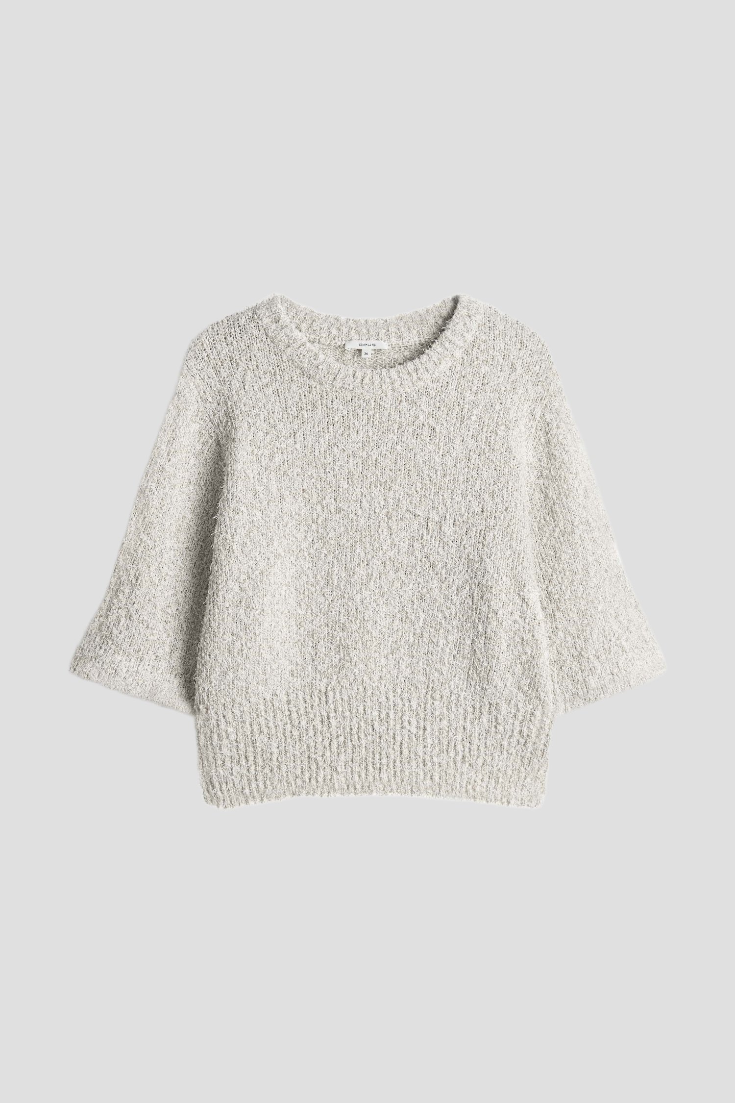 Photo produit 1 de Pull en fil mouliné moelleux à effet de Opus pour Femmes