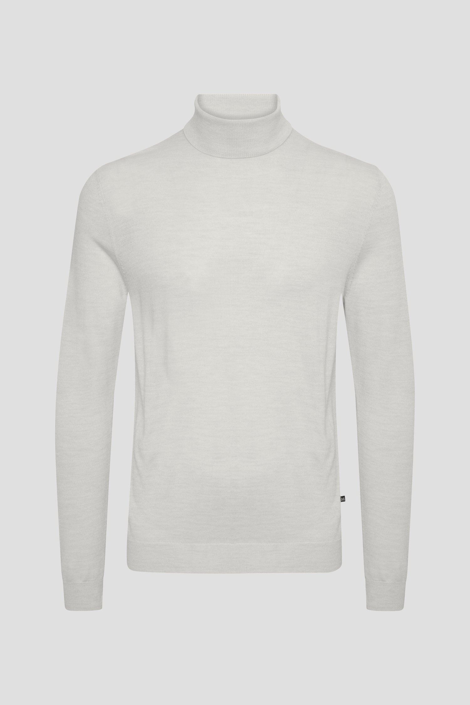 Photo produit 1 de Pull en laine écru à col roulé de Matinique pour Hommes