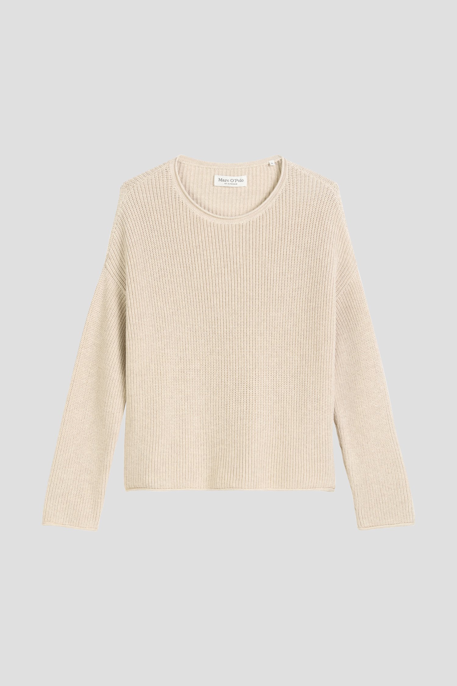 Photo produit 1 de Pull en maille beige de Marc O'Polo pour Femmes