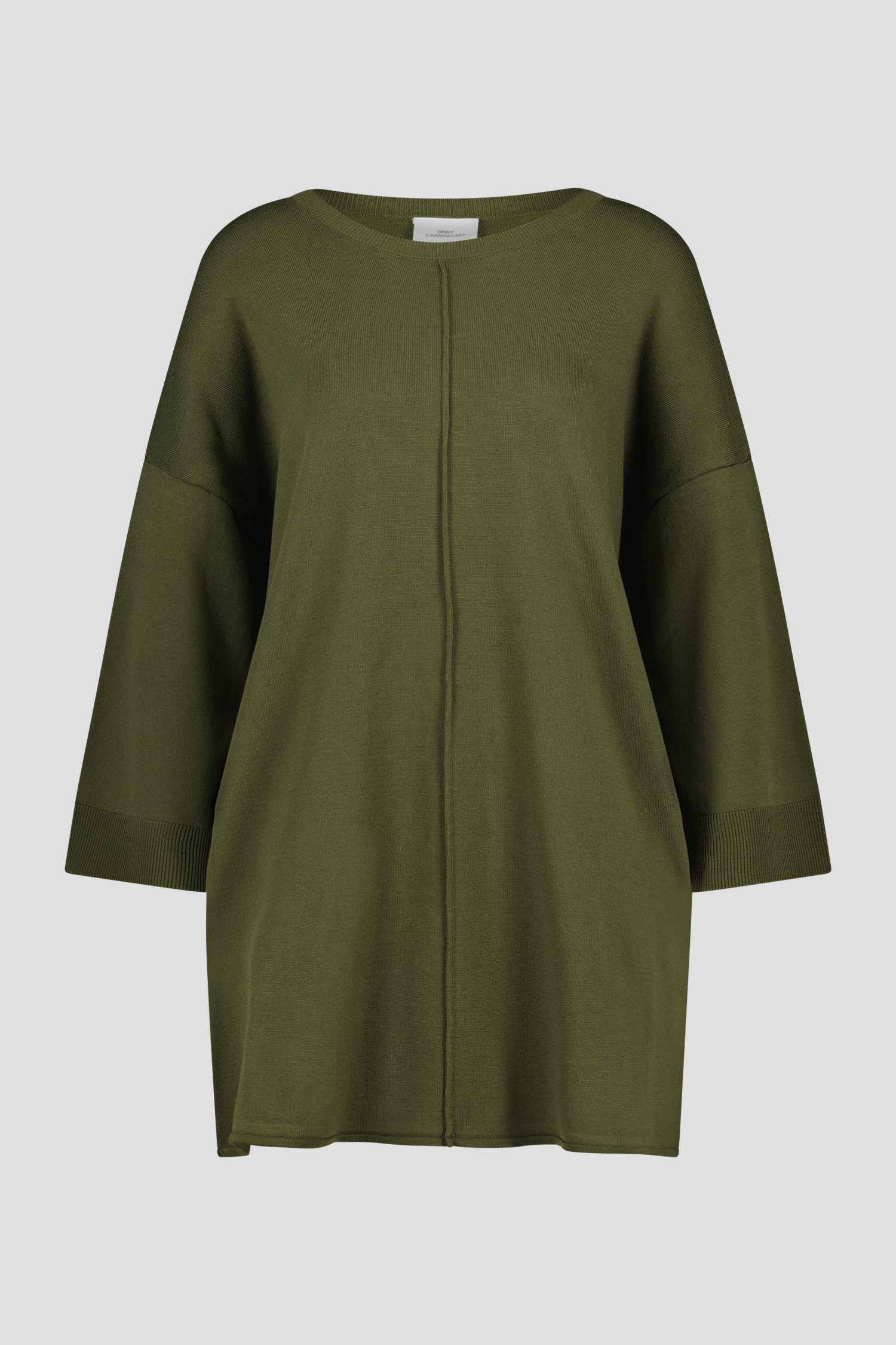 Pull en maille fine vert foncé de Only Carmakoma pour Femmes